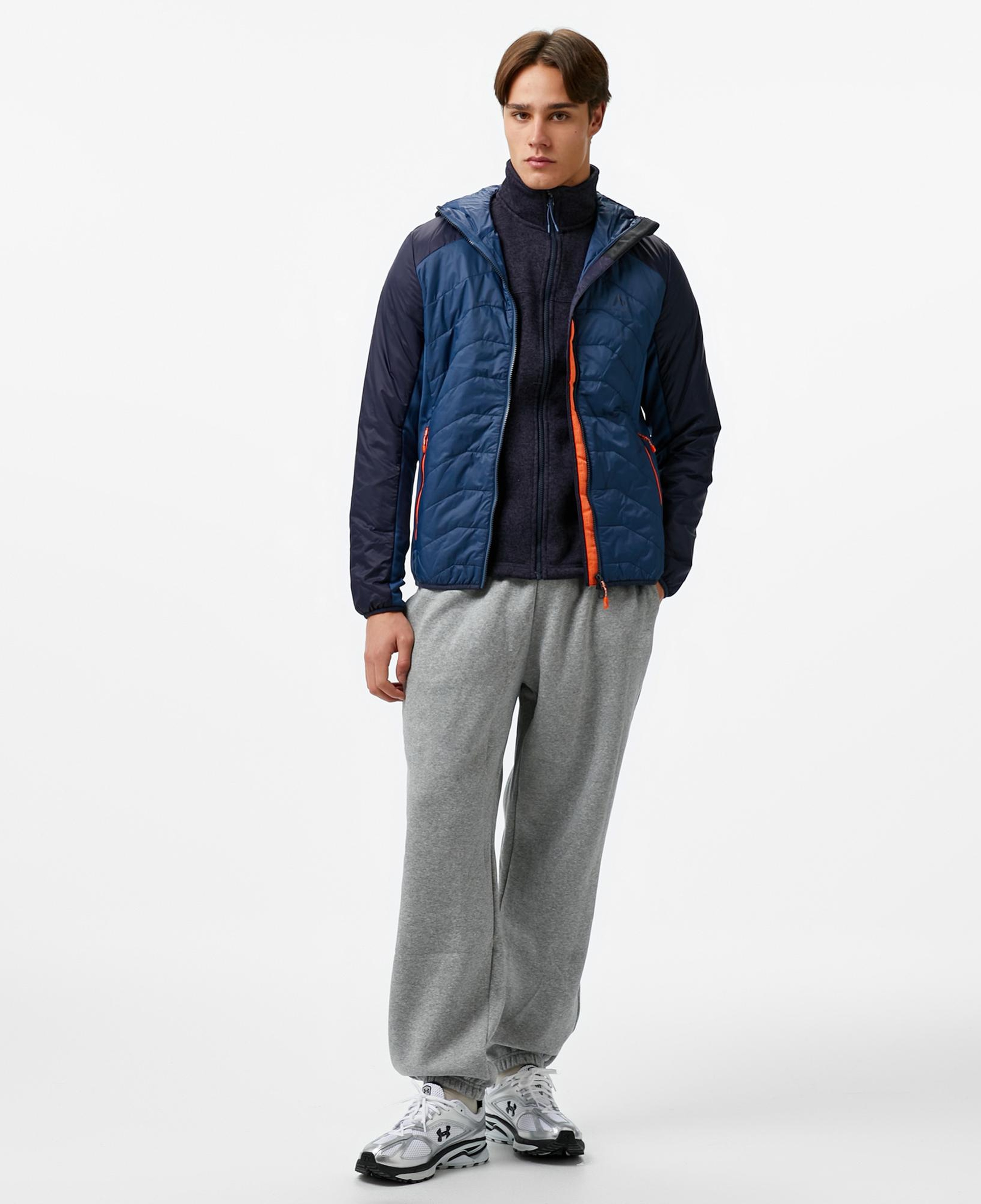 McKinley Savanna Fleece Hyb Erkek Lacivert Outdoor Mont