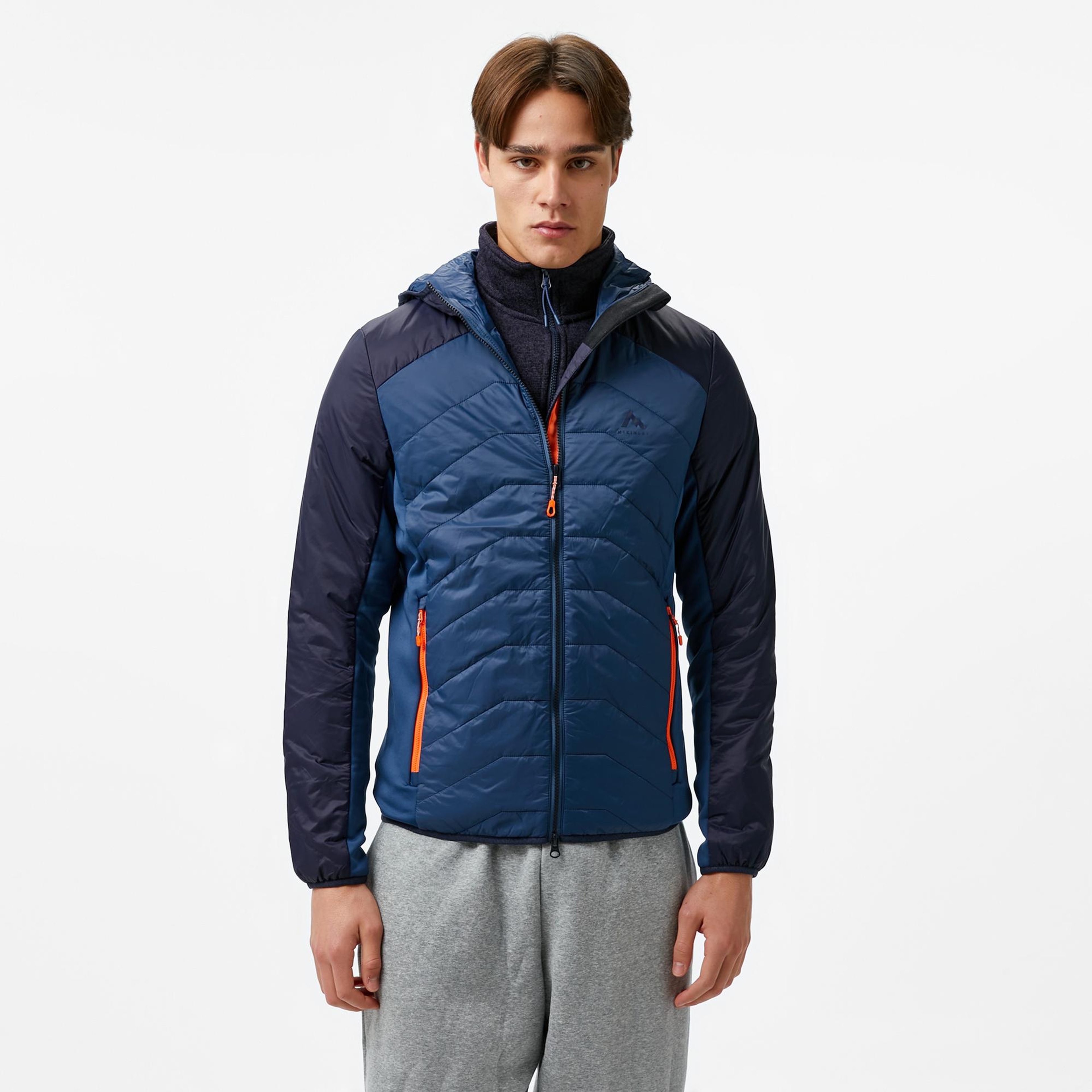 McKinley Savanna Fleece Hyb Erkek Lacivert Outdoor Mont