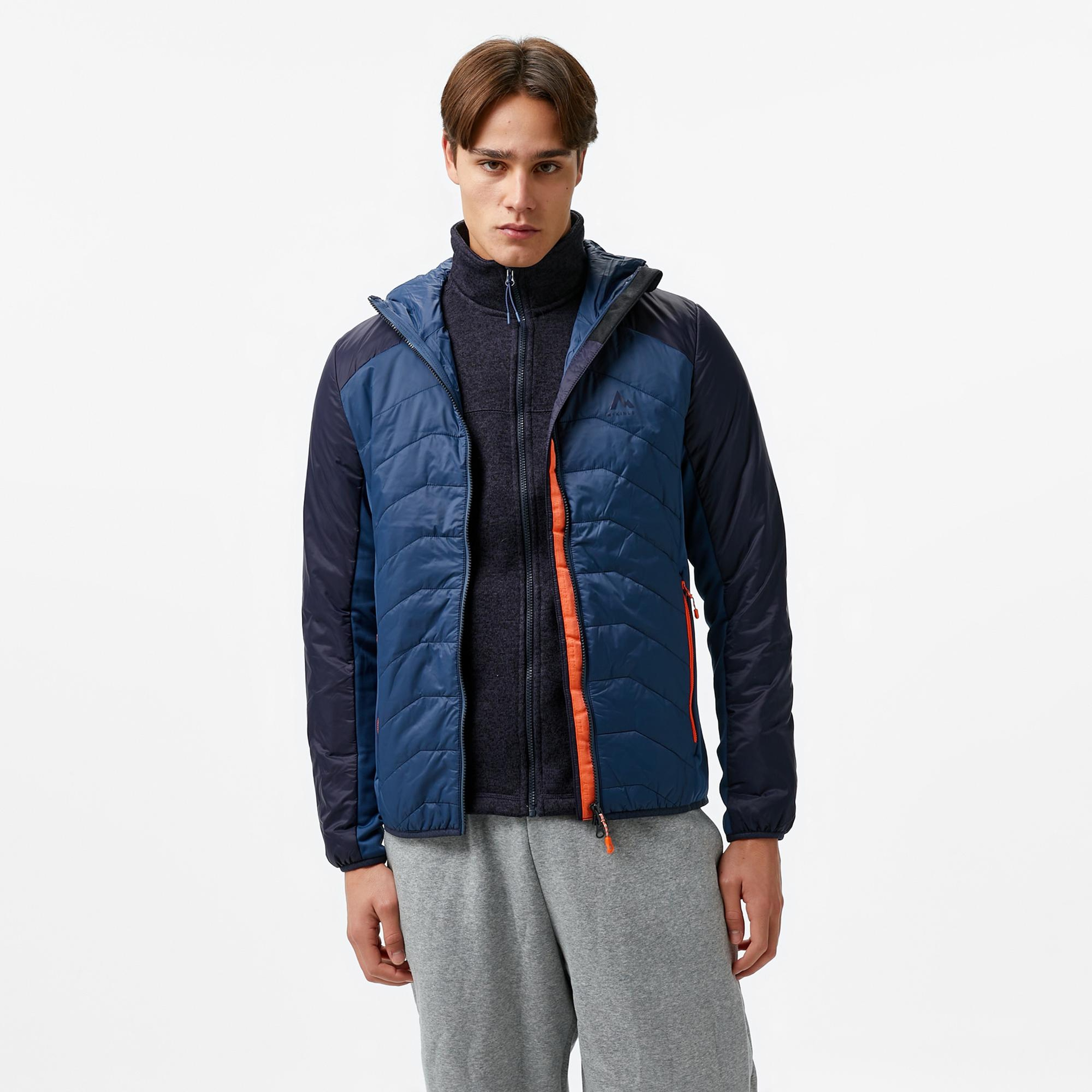 McKinley Savanna Fleece Hyb Erkek Lacivert Outdoor Mont