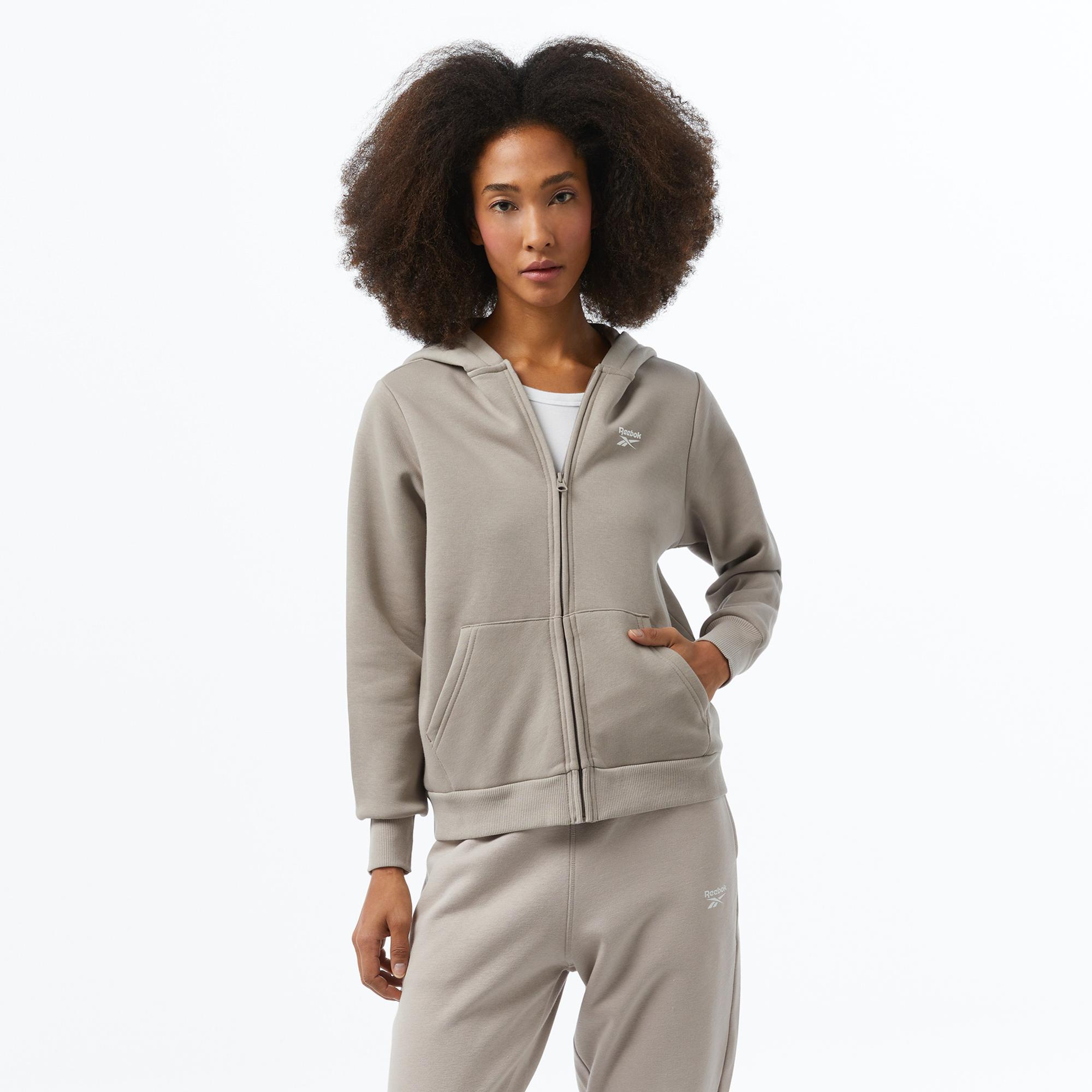 Reebok Kadın Krem Eşofman Üstü