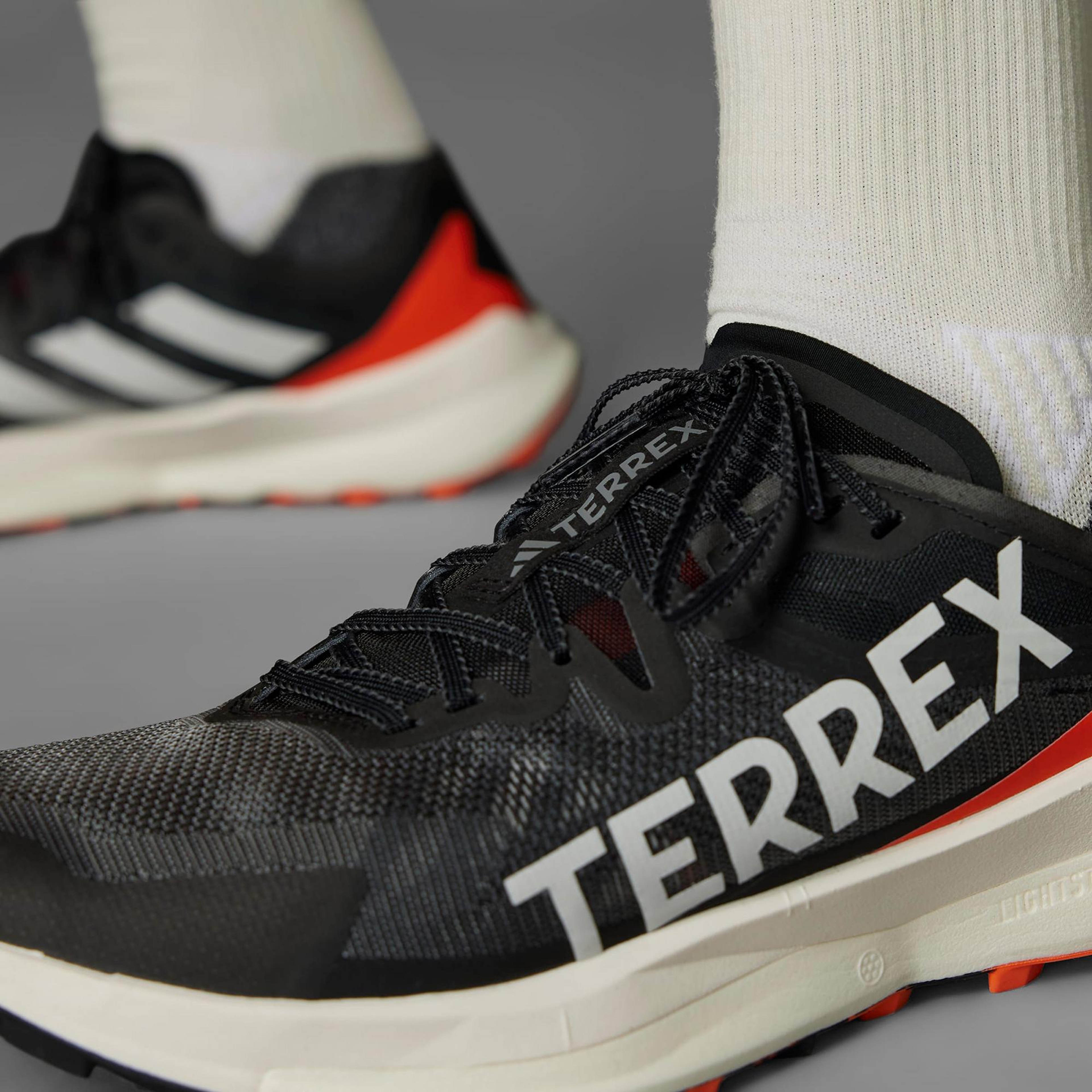 adidas Terrex Agravic Speed Trail Erkek Gri Koşu Ayakkabısı