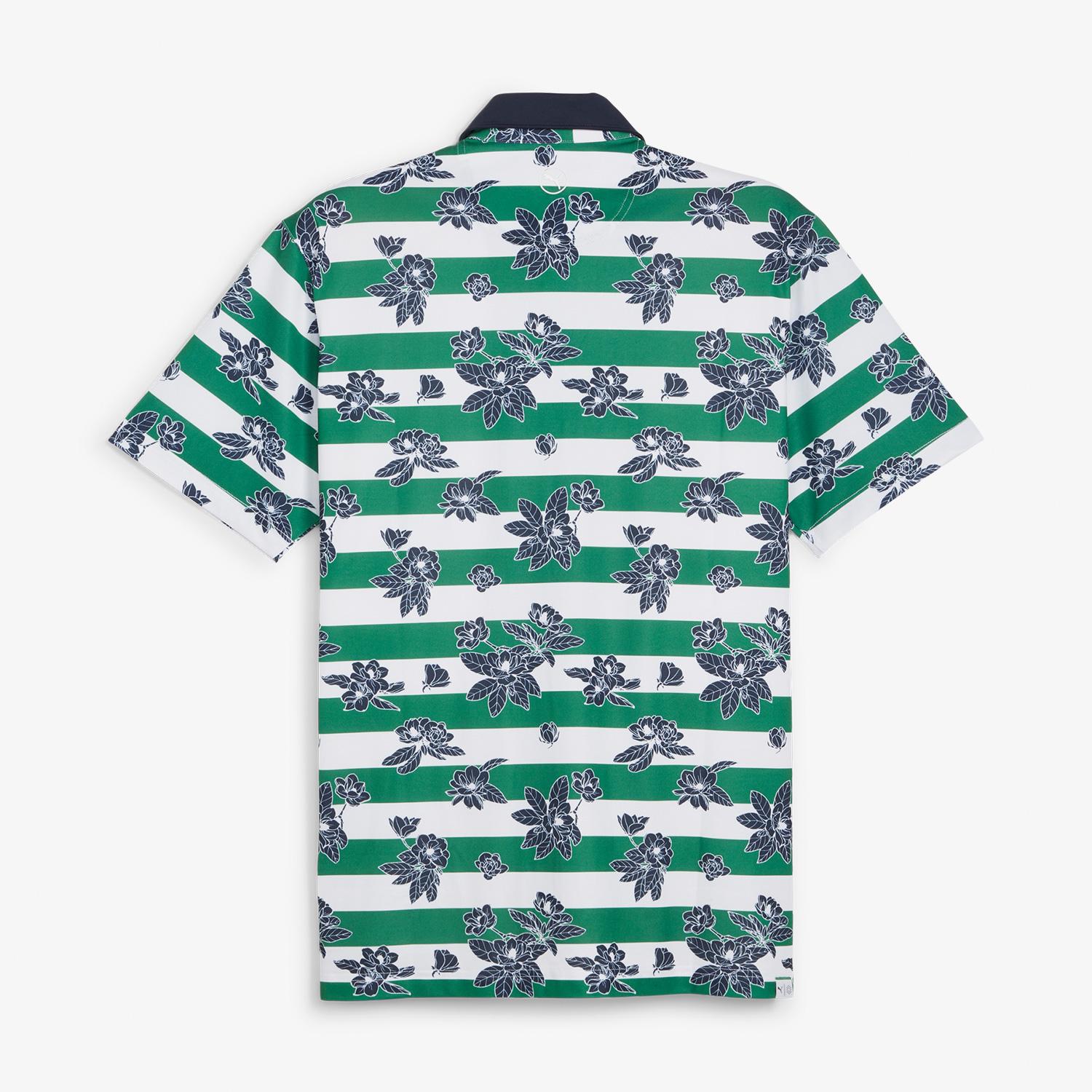 Puma Garden Pique Erkek Yeşil Golf Polo T-Shirt