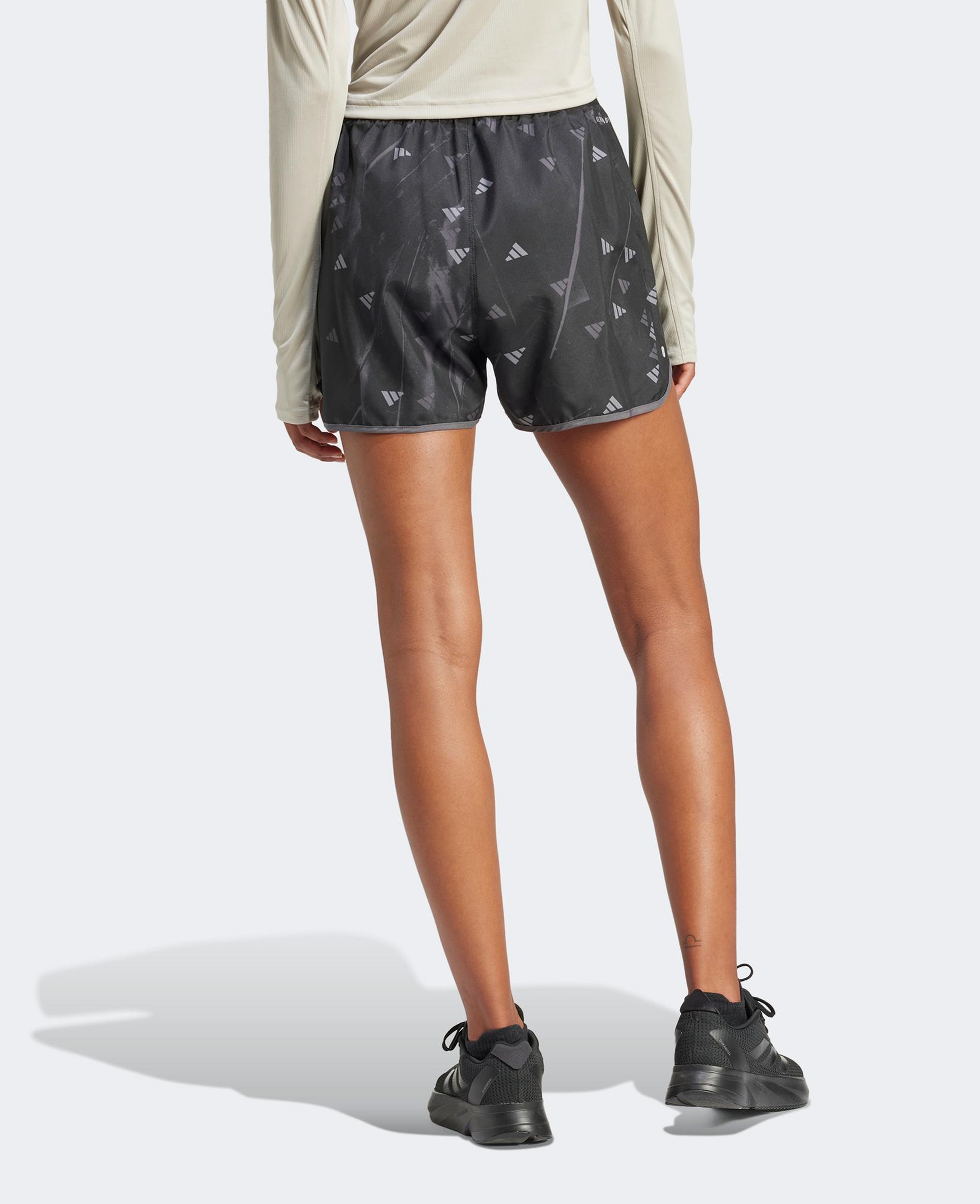 adidas Run It Bl Short Kadın Siyah Koşu Şortu