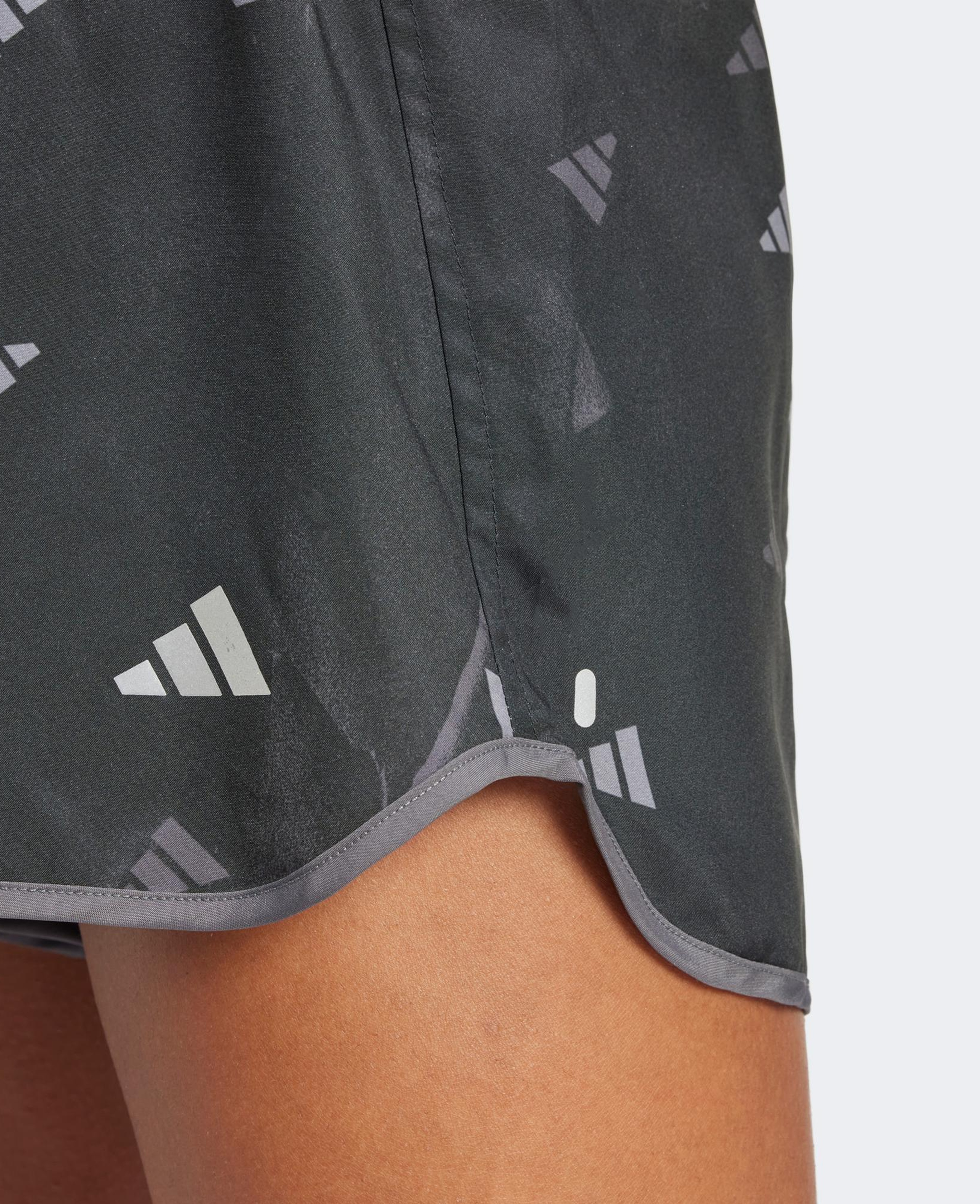 adidas Run It Bl Short Kadın Siyah Koşu Şortu