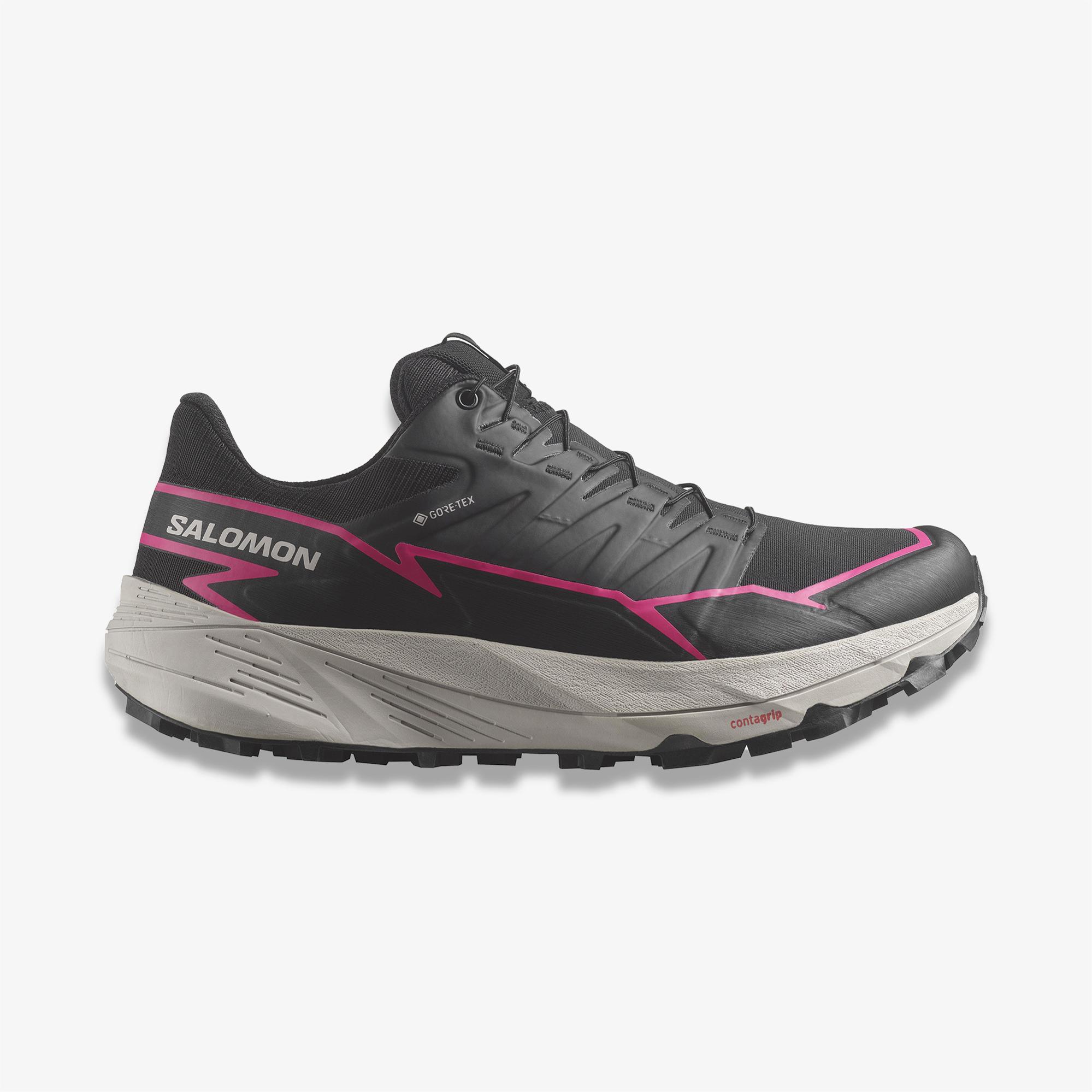 Salomon Thundercross Gore Tex Kadın Siyah Koşu Ayakkabısı
