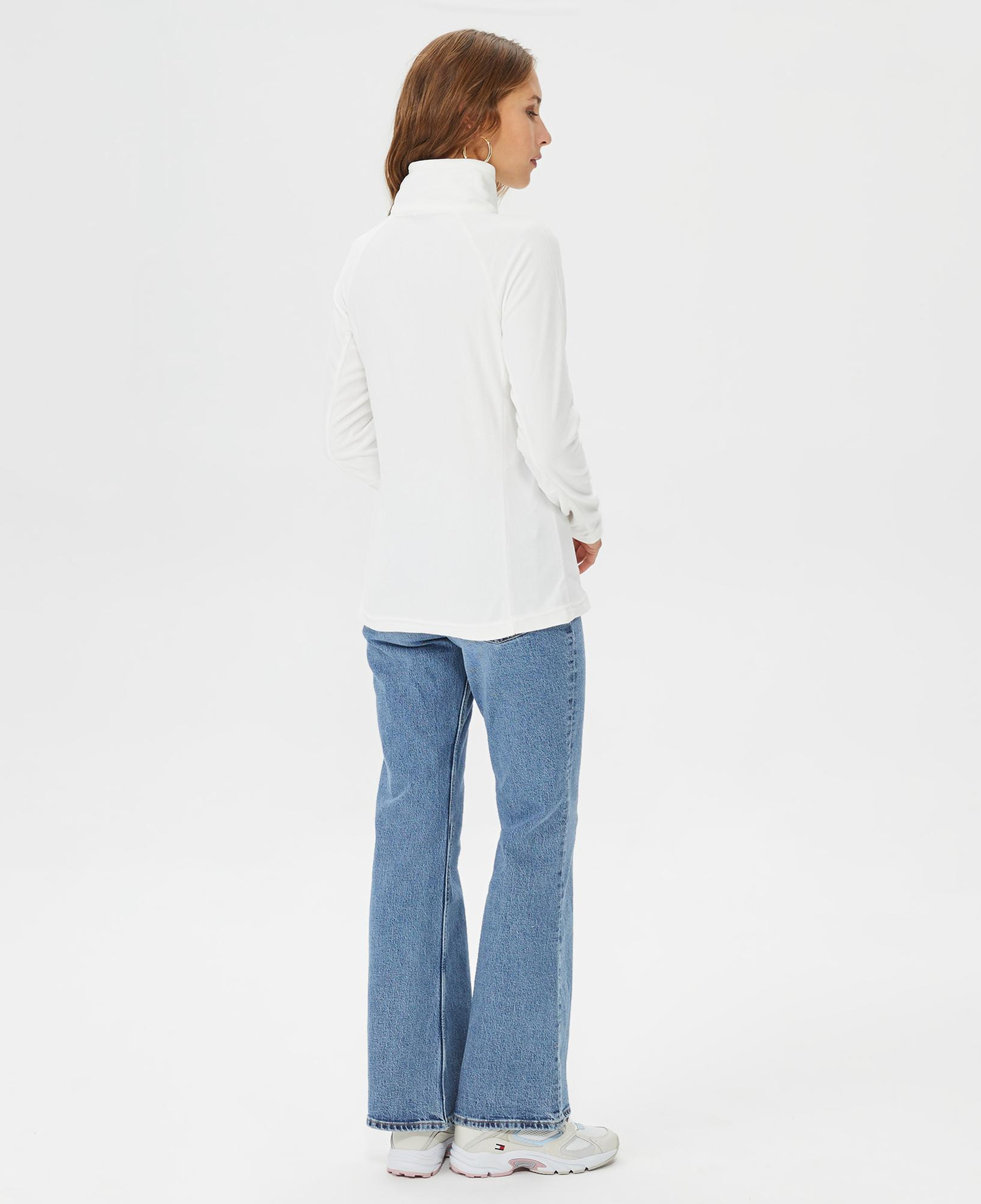 Columbia Glacial 1/2 Zipped Kadın Beyaz Polar