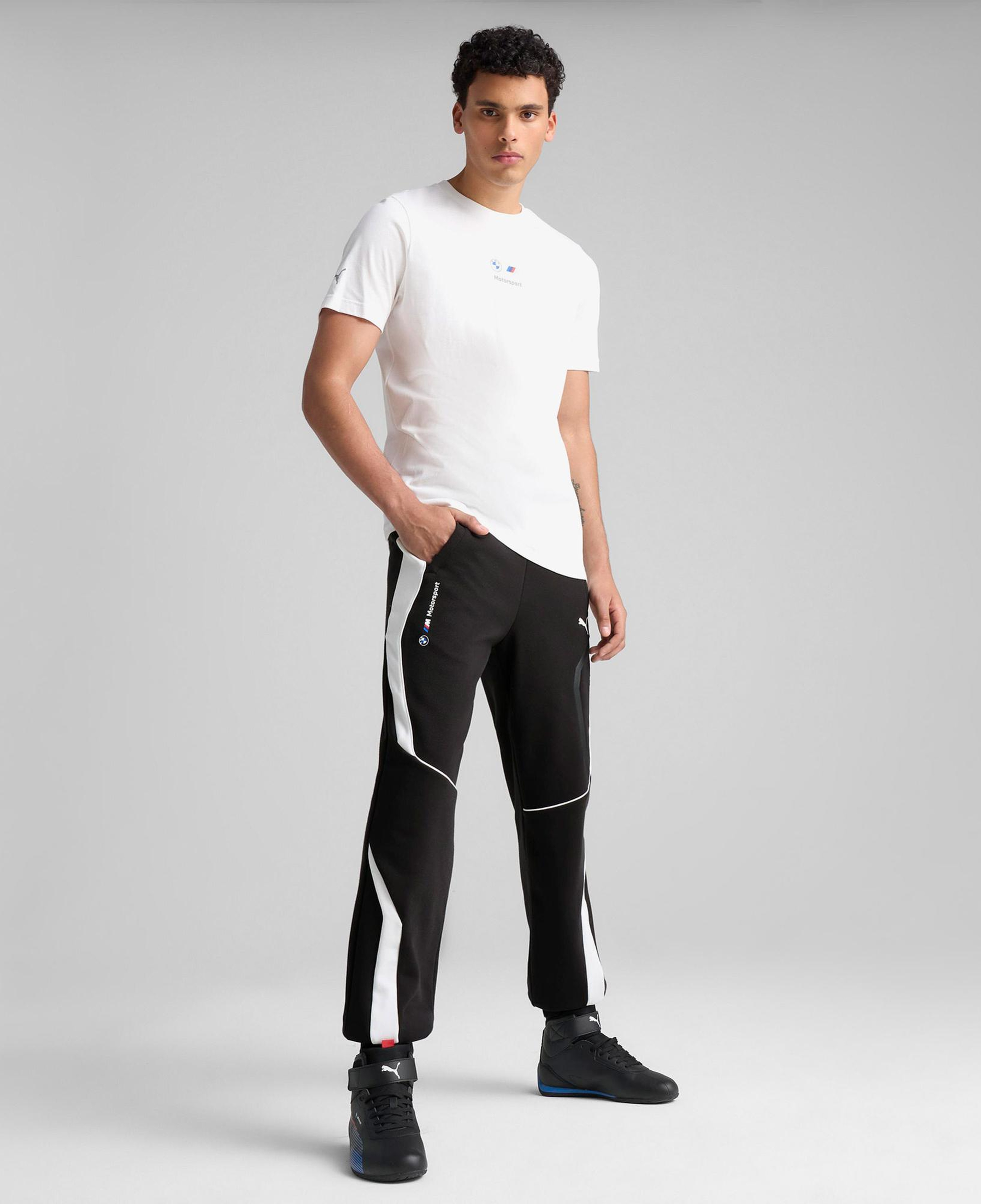 Puma Bmw Mms Car Graphic 2 Erkek Beyaz T-Shirt