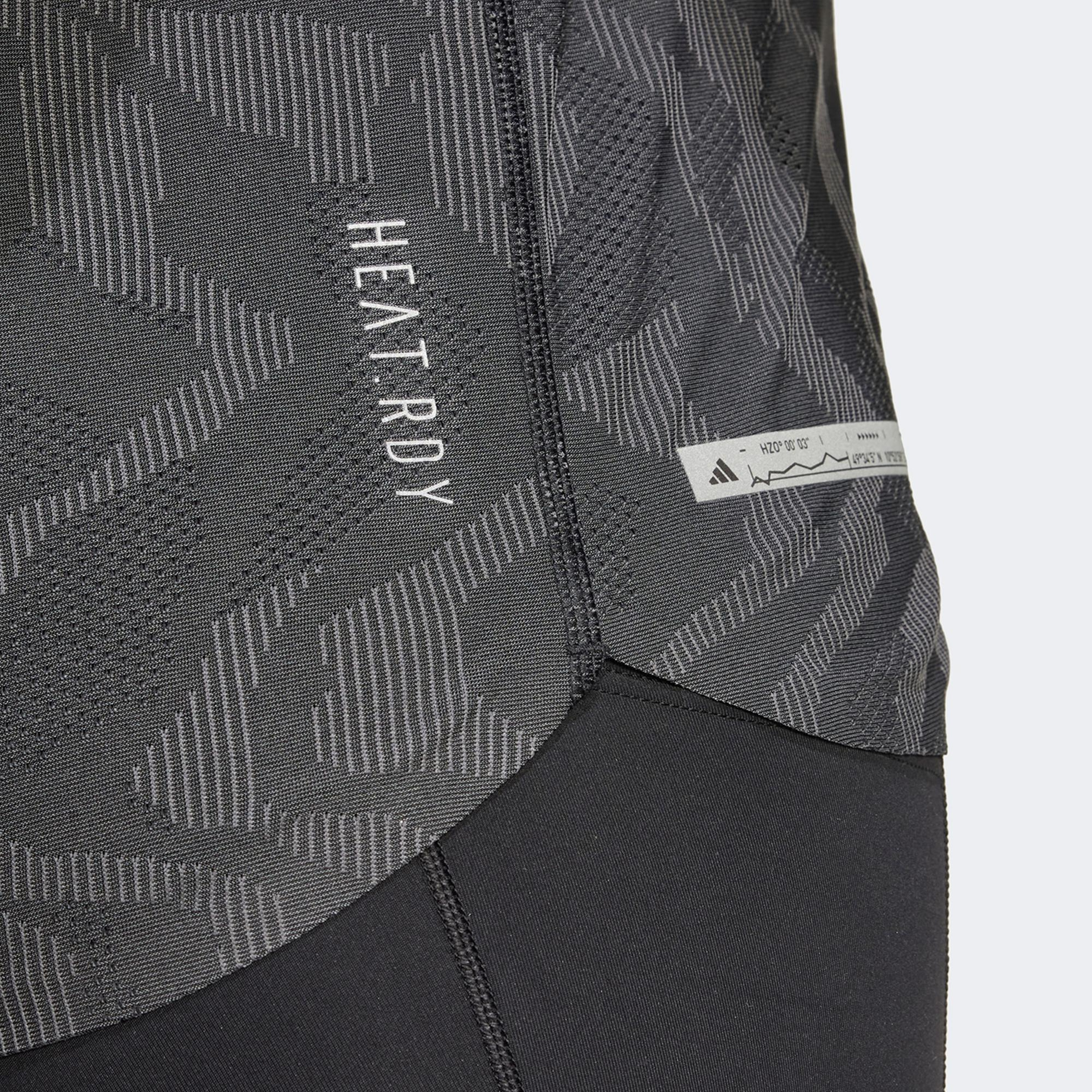 adidas Ultimate Heat Rdy Kadın Siyah Koşu T-Shirt