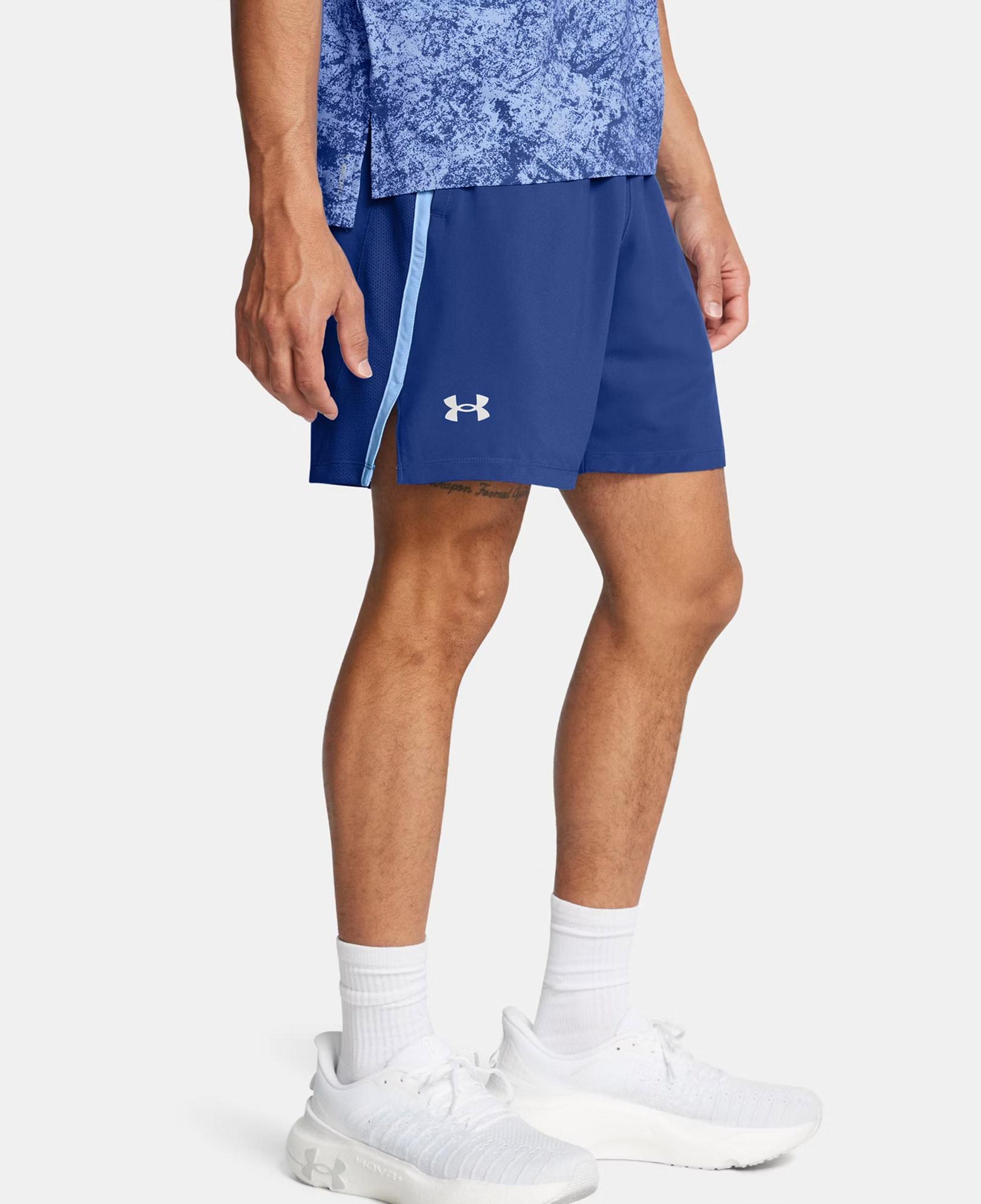 Under Armour Launch 7inch Erkek Lacivert Antrenman Şortu