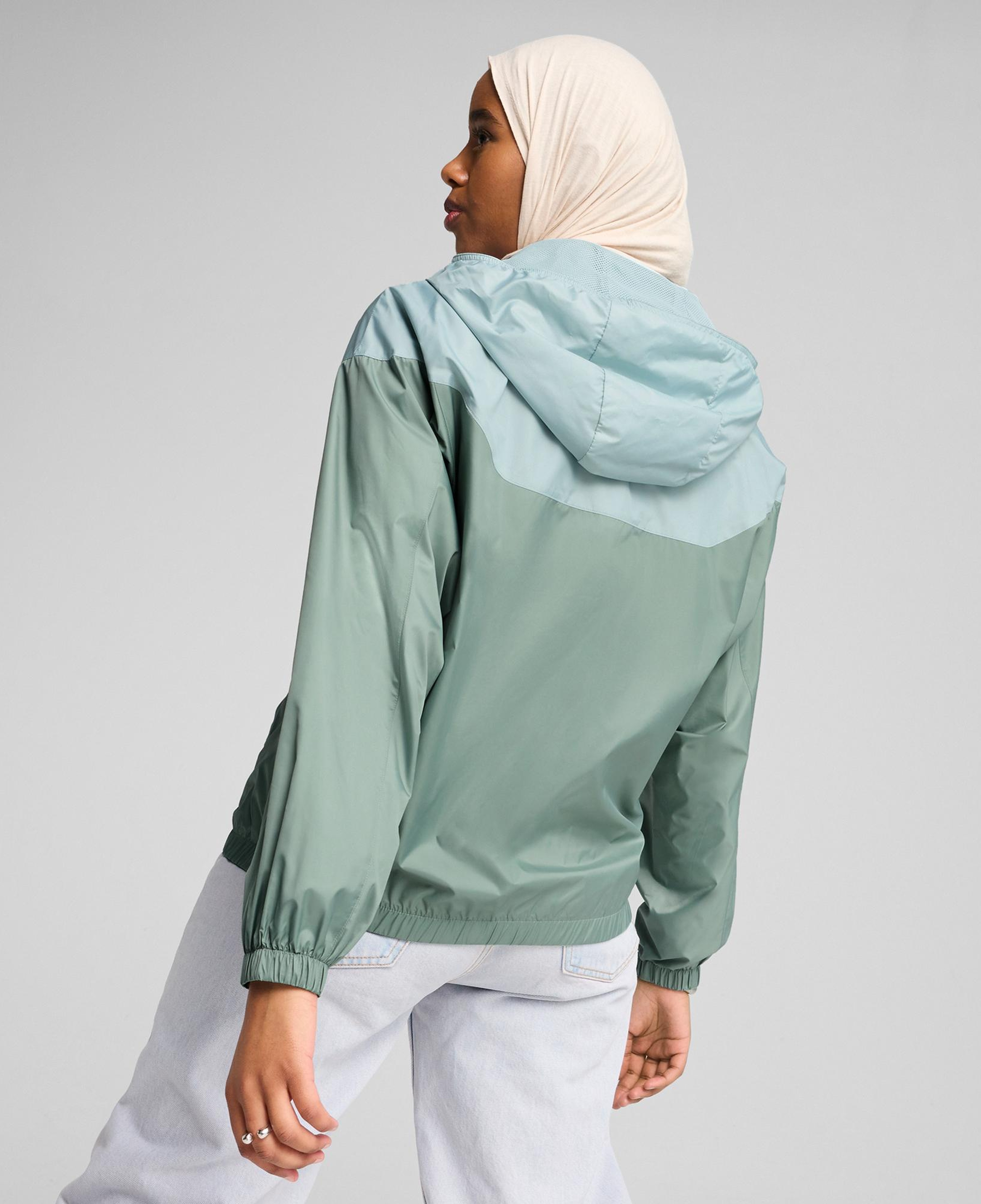 Puma Ess Relaxed Windbreaker Kadın Yeşil Yağmurluk