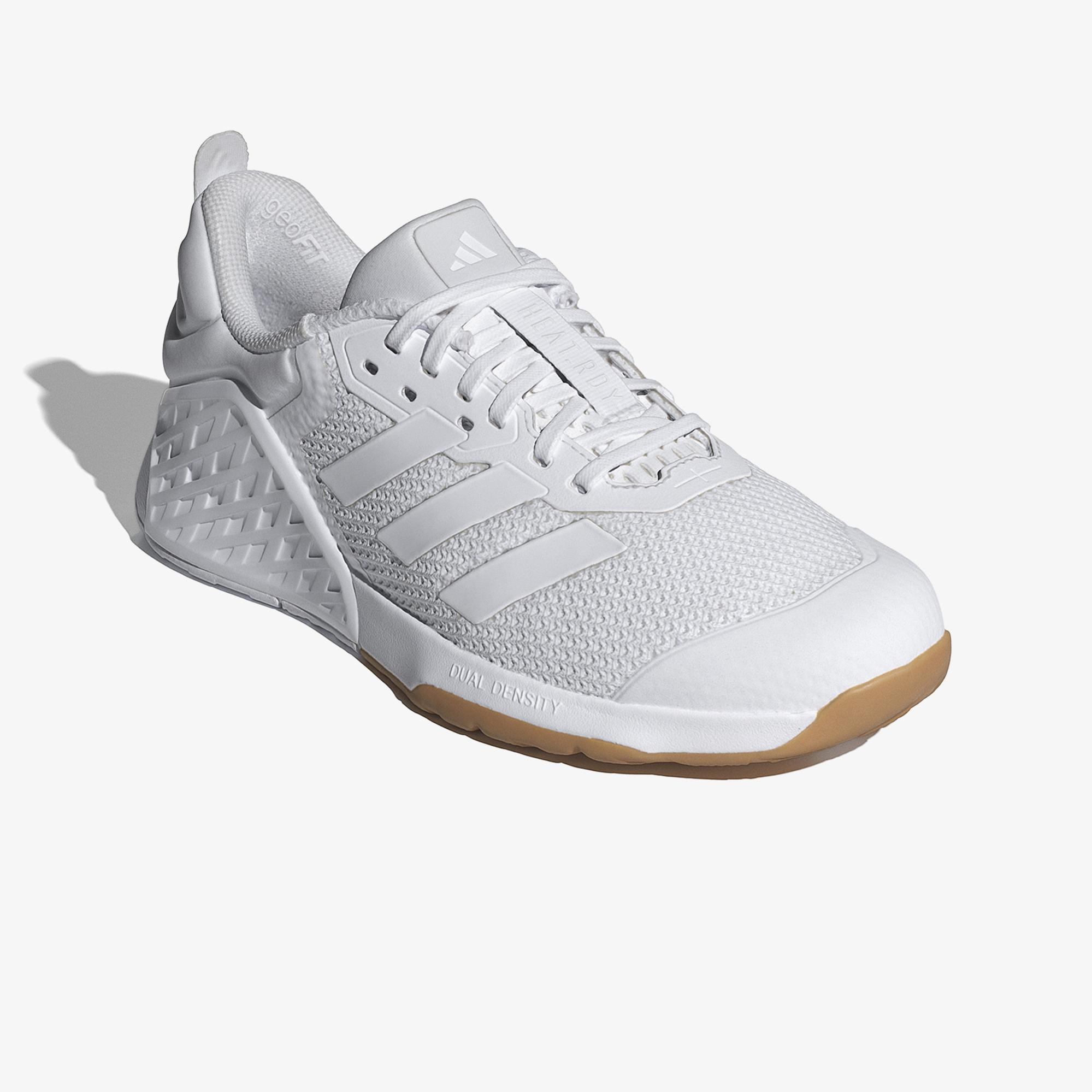 adidas Dropset 3 Kadın Beyaz Antrenman Ayakkabısı