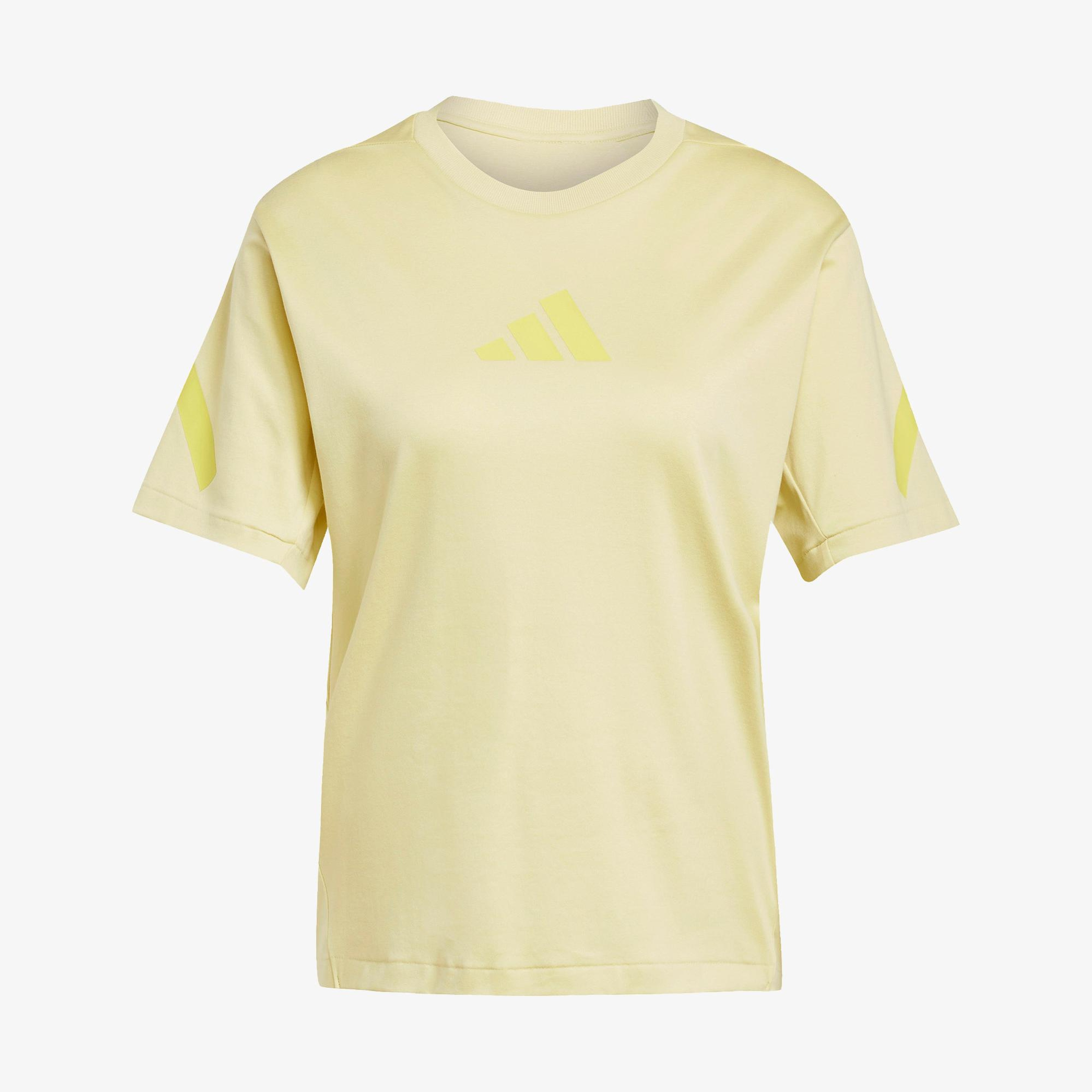 adidas Z.N.E. Kadın Sarı T-Shirt