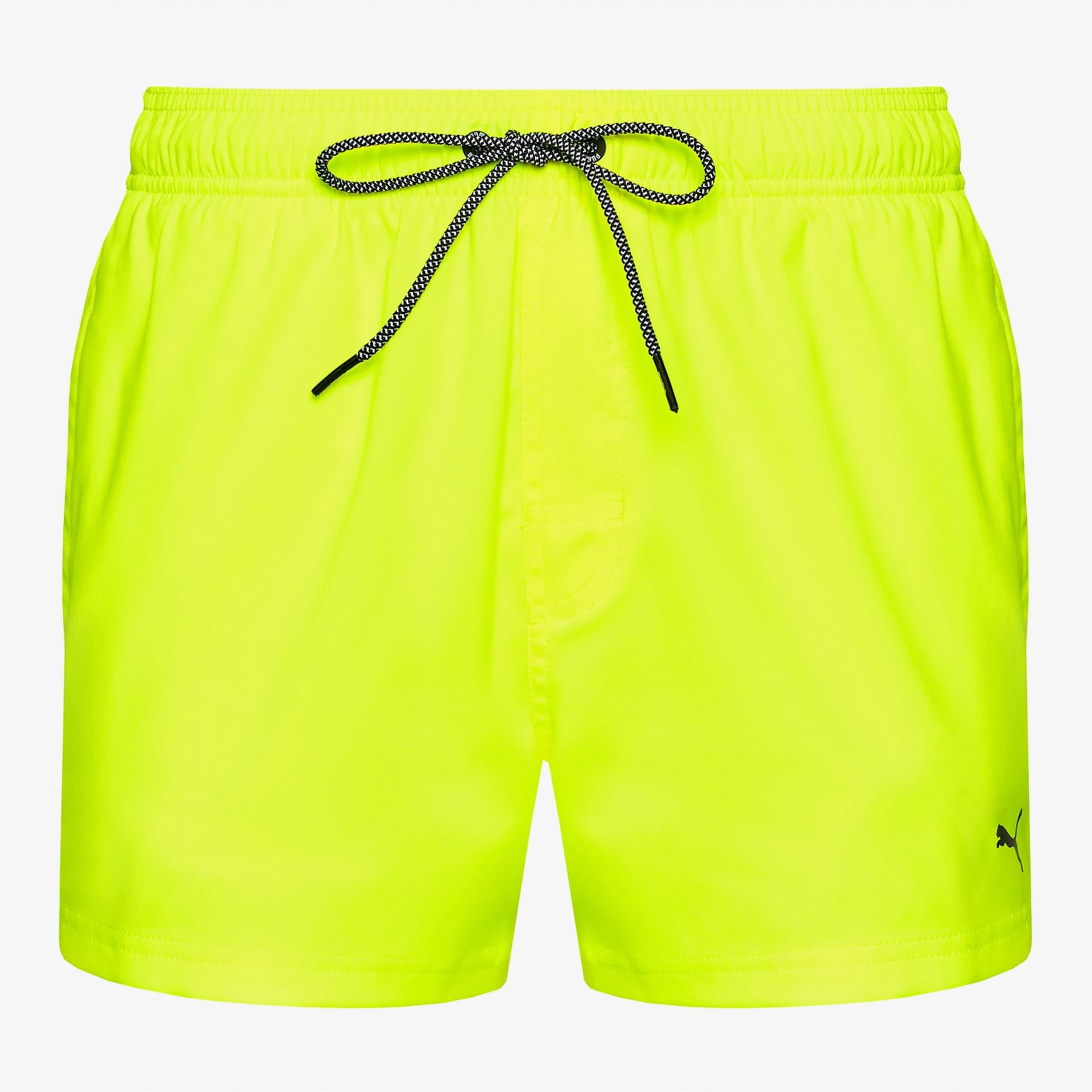 Puma Mid Erkek Sarı Deniz Şortu