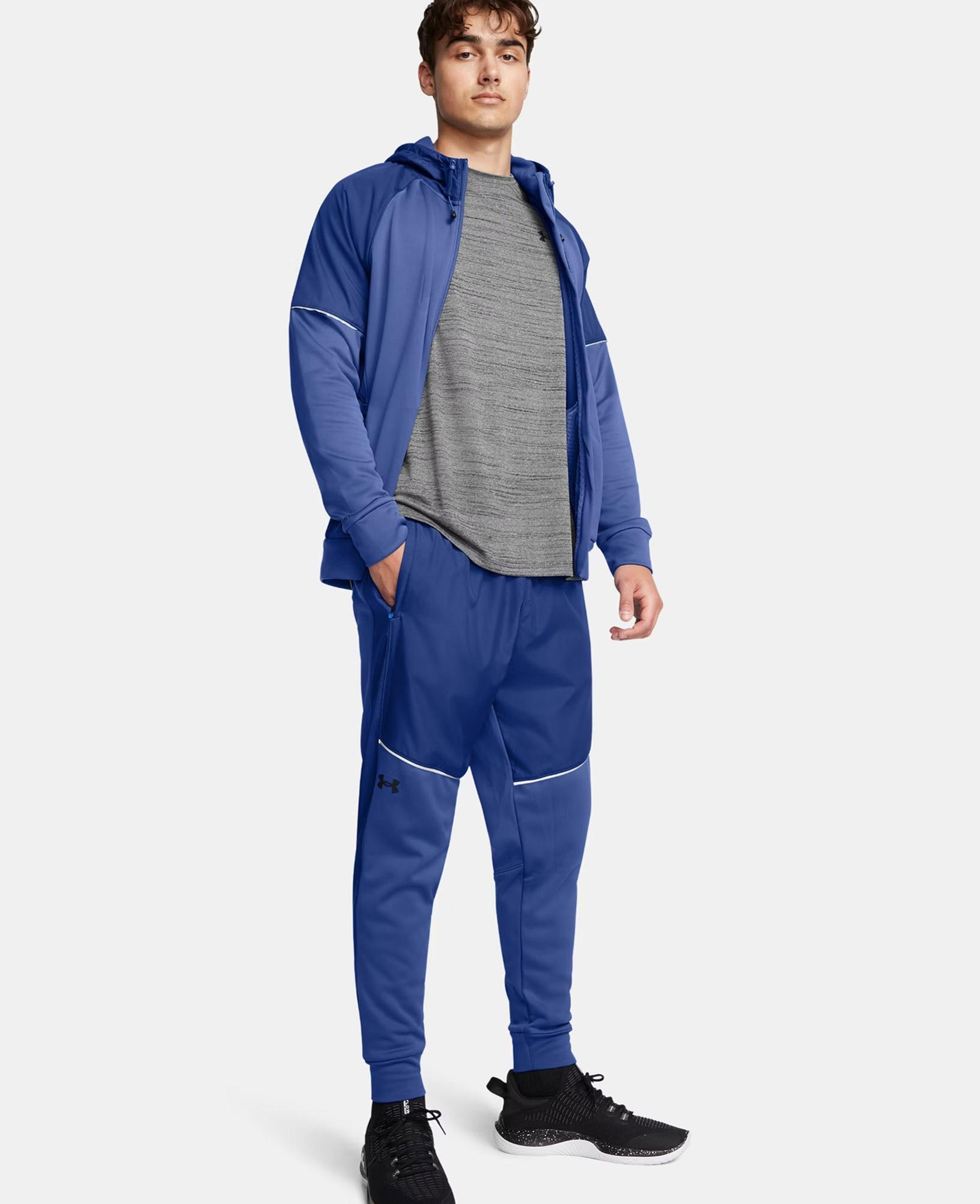 Under Armour AF Storm Erkek Mavi Günlük Eşofman Altı