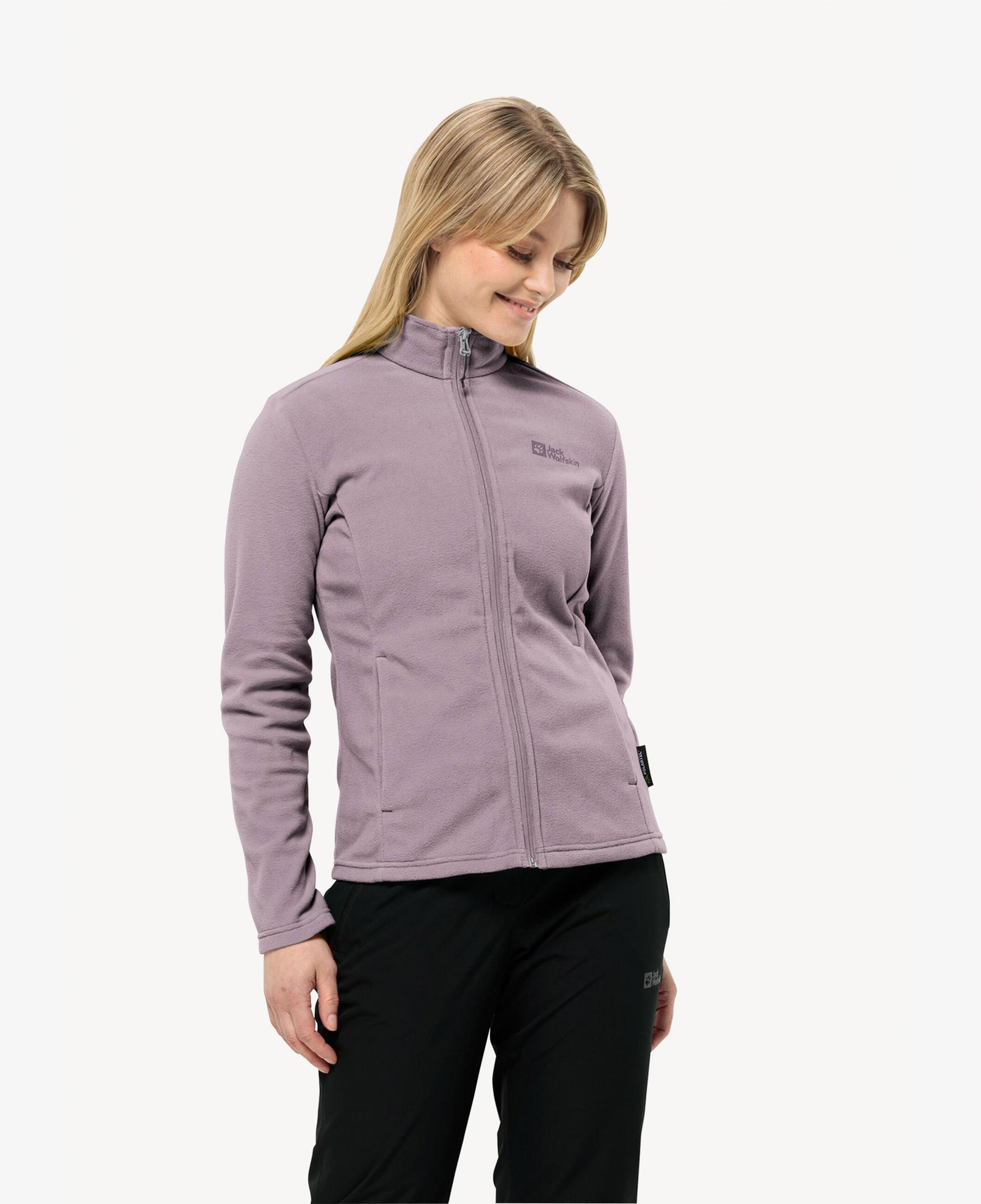 Jack Wolfskin Tanuz Kadın Mor Polar