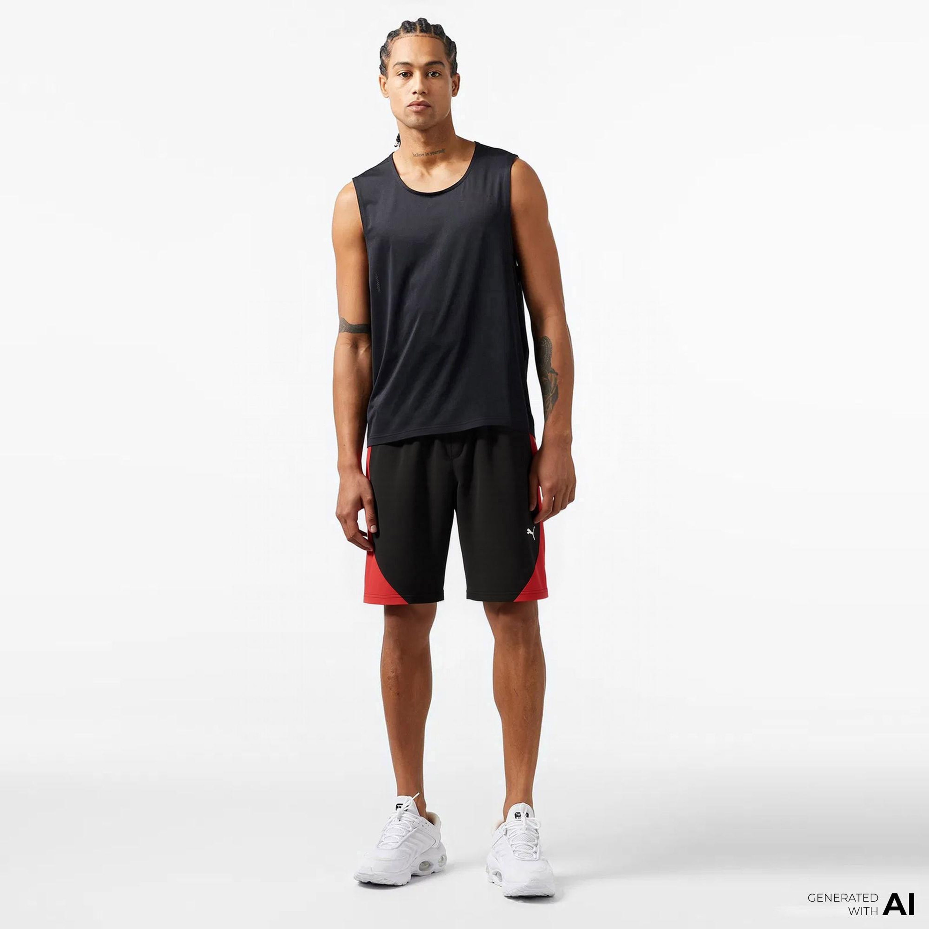 Puma Tad Tech Fabric Mix Erkek Siyah Antrenman Şortu