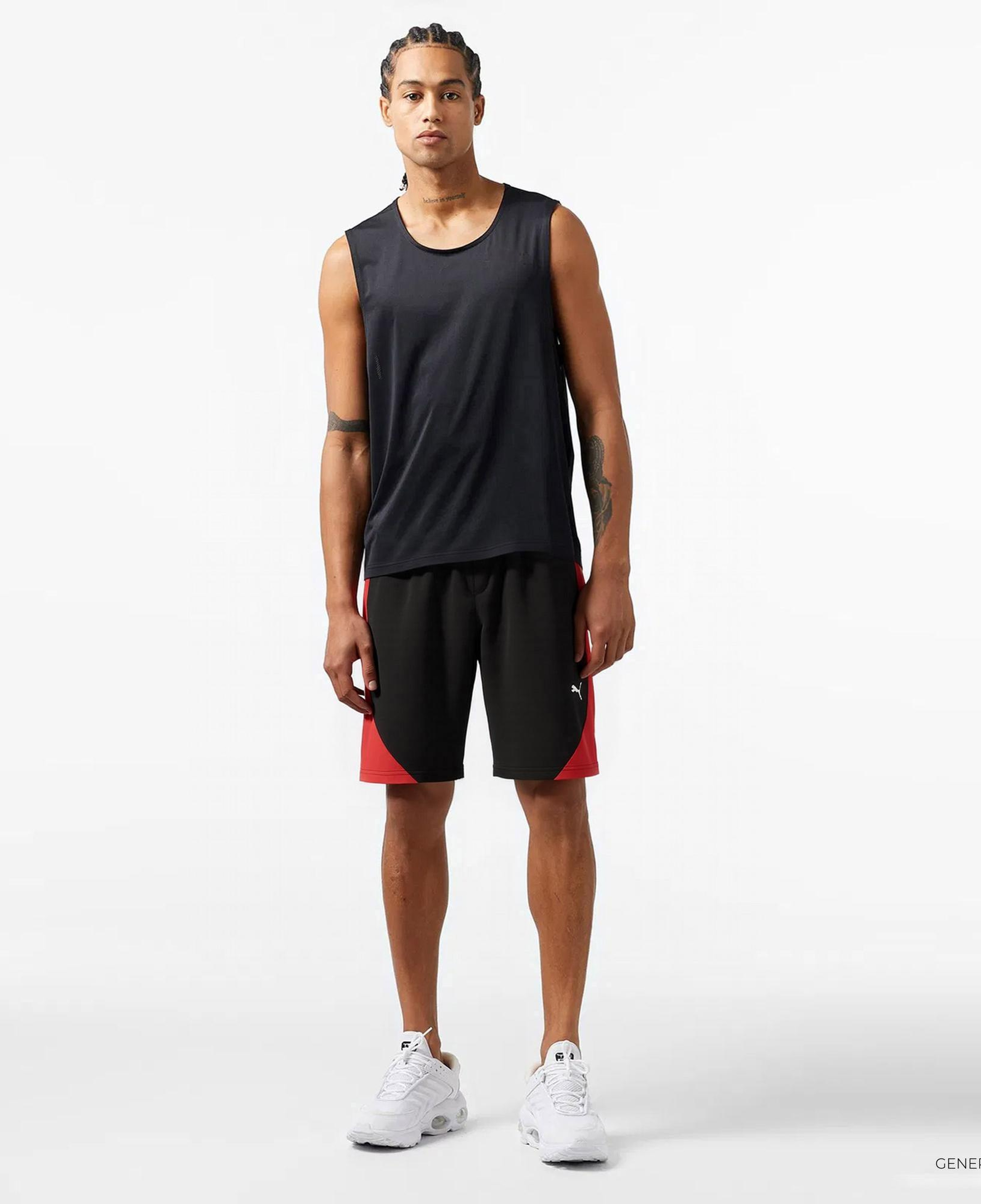 Puma Tad Tech Fabric Mix Erkek Siyah Antrenman Şortu