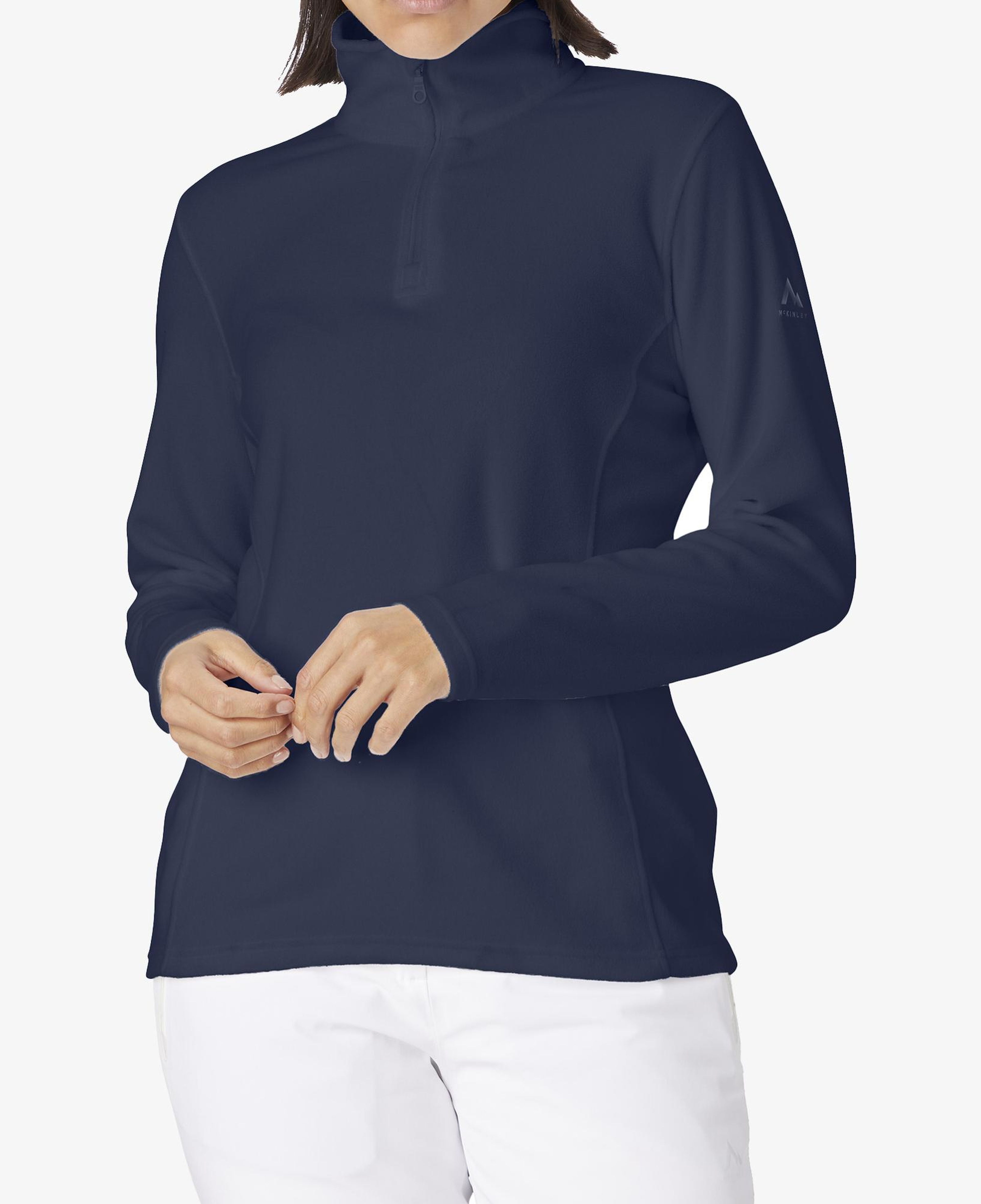 McKinley Amarillo II Kadın Lacivert Polar Üst