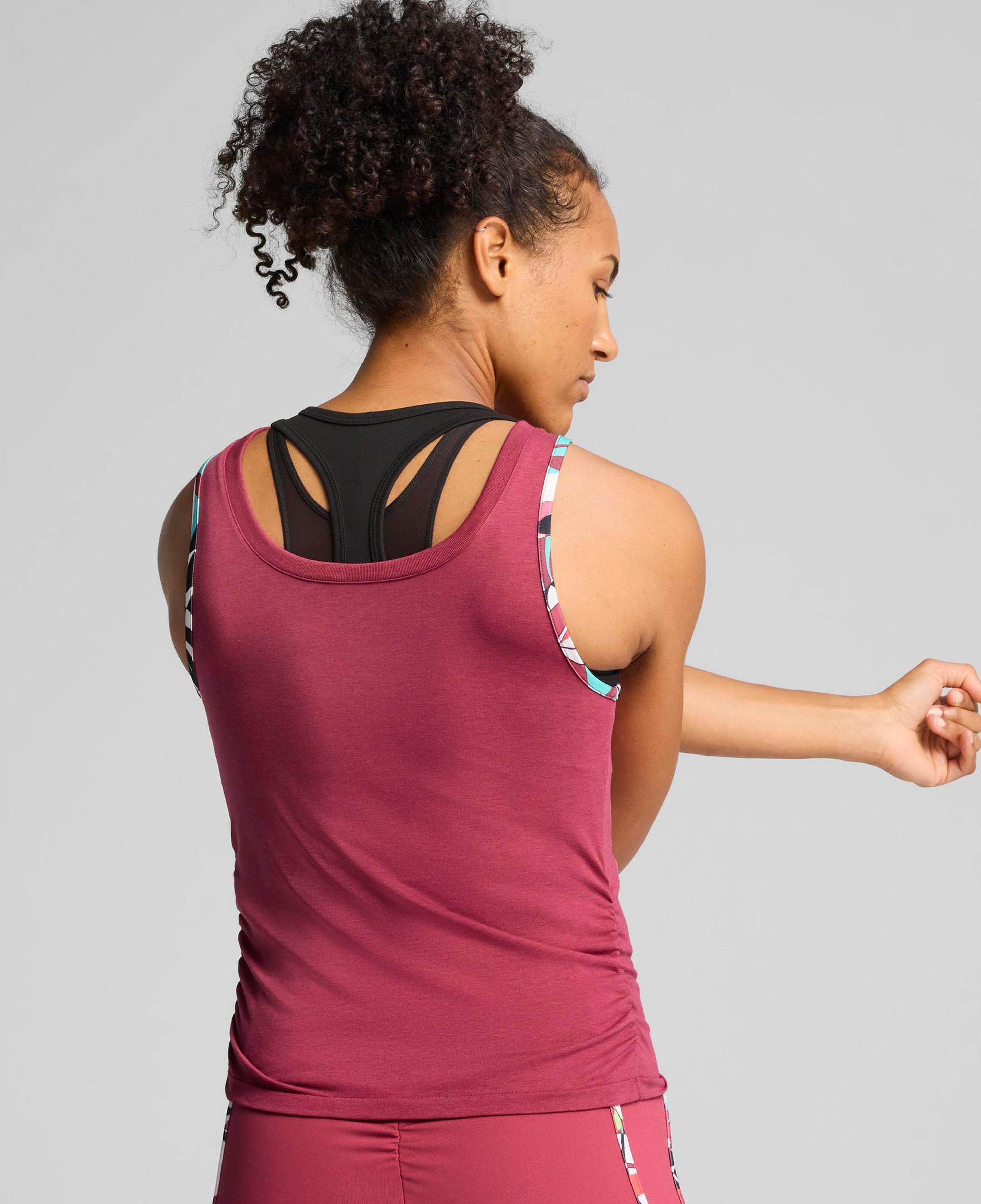 Puma Tropical Aop Tank Kadın Pembe Antrenman Atleti