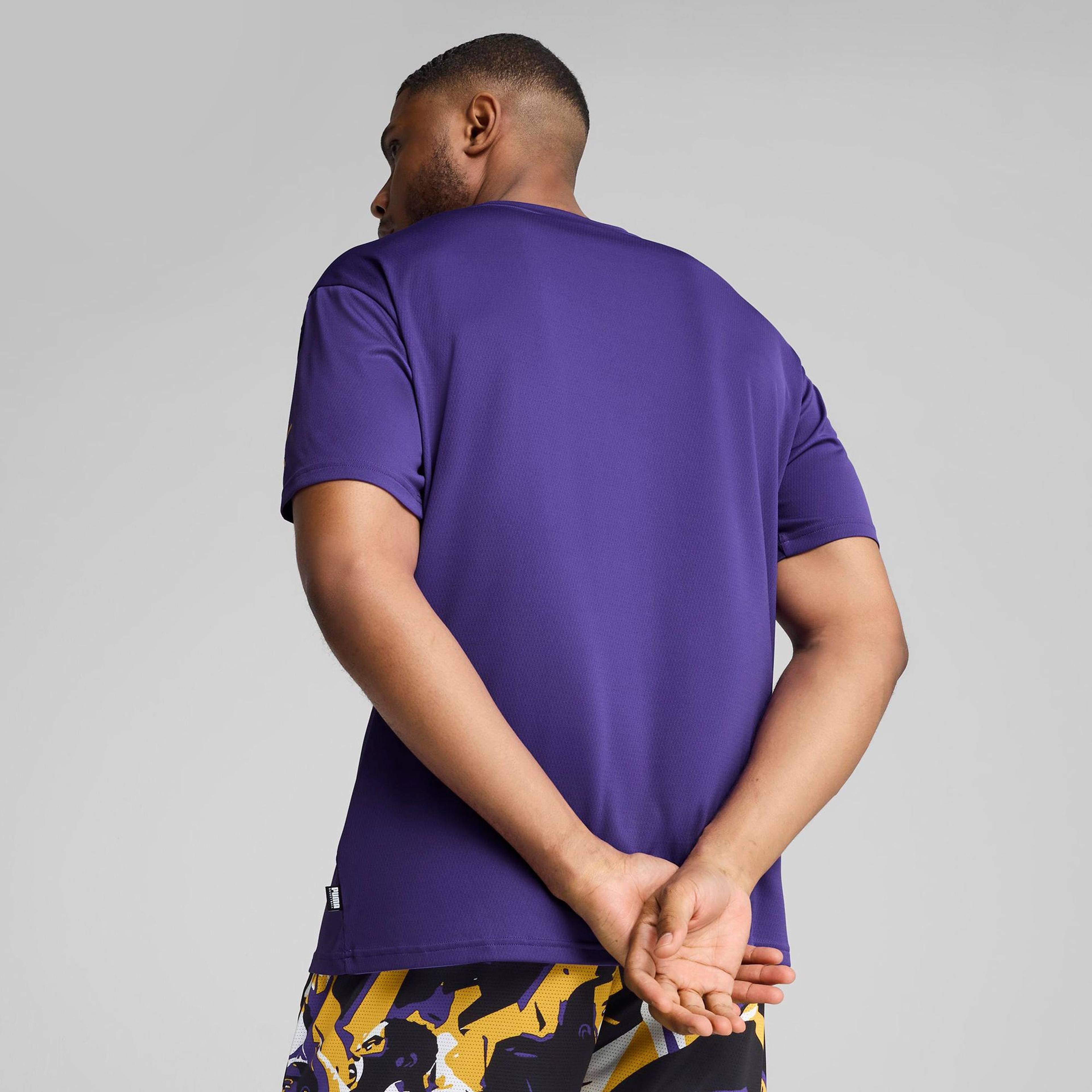 Puma Rival Rage 1 Erkek Mor T-Shirt