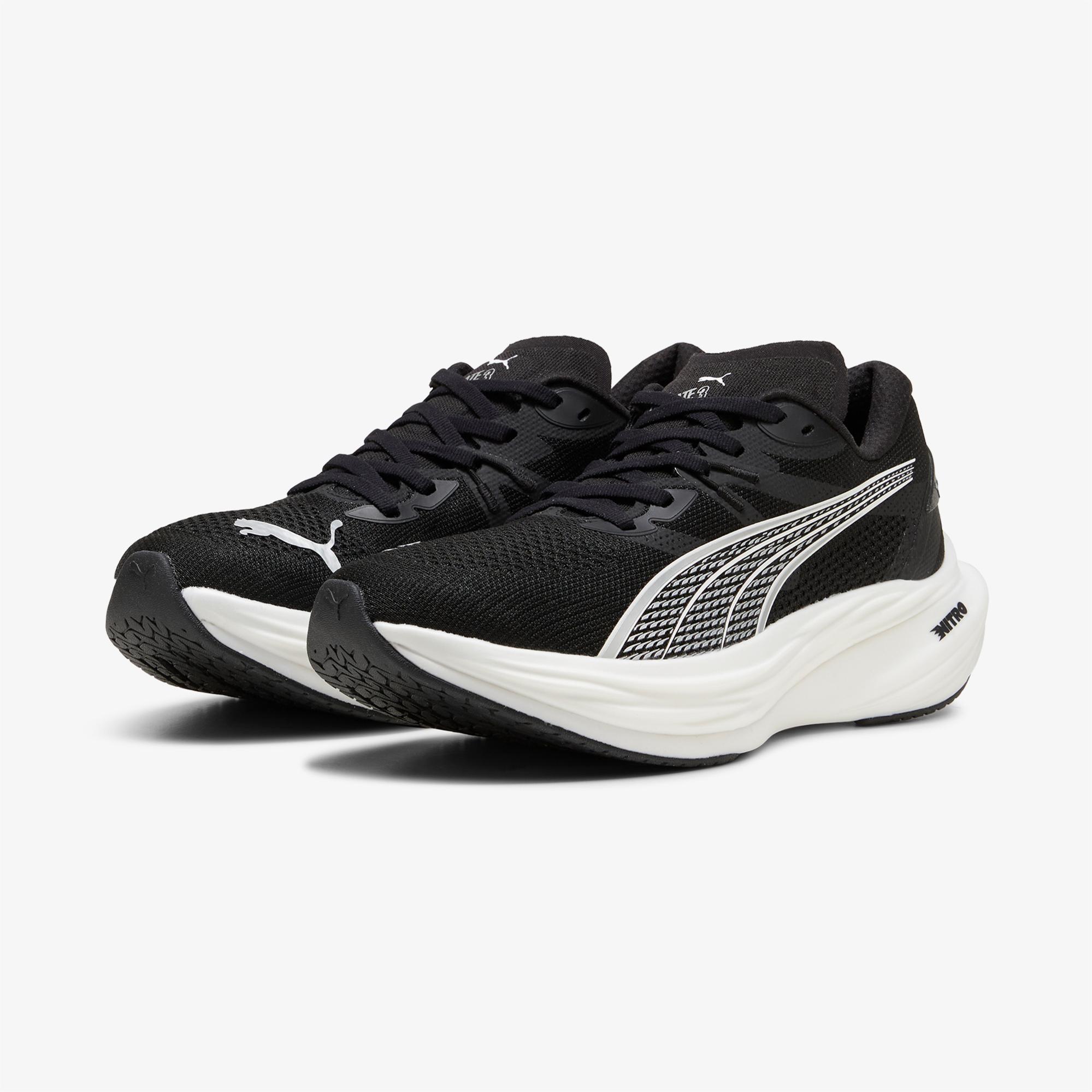 Puma Deviate Nitro 3 Erkek Siyah Koşu Ayakkabısı