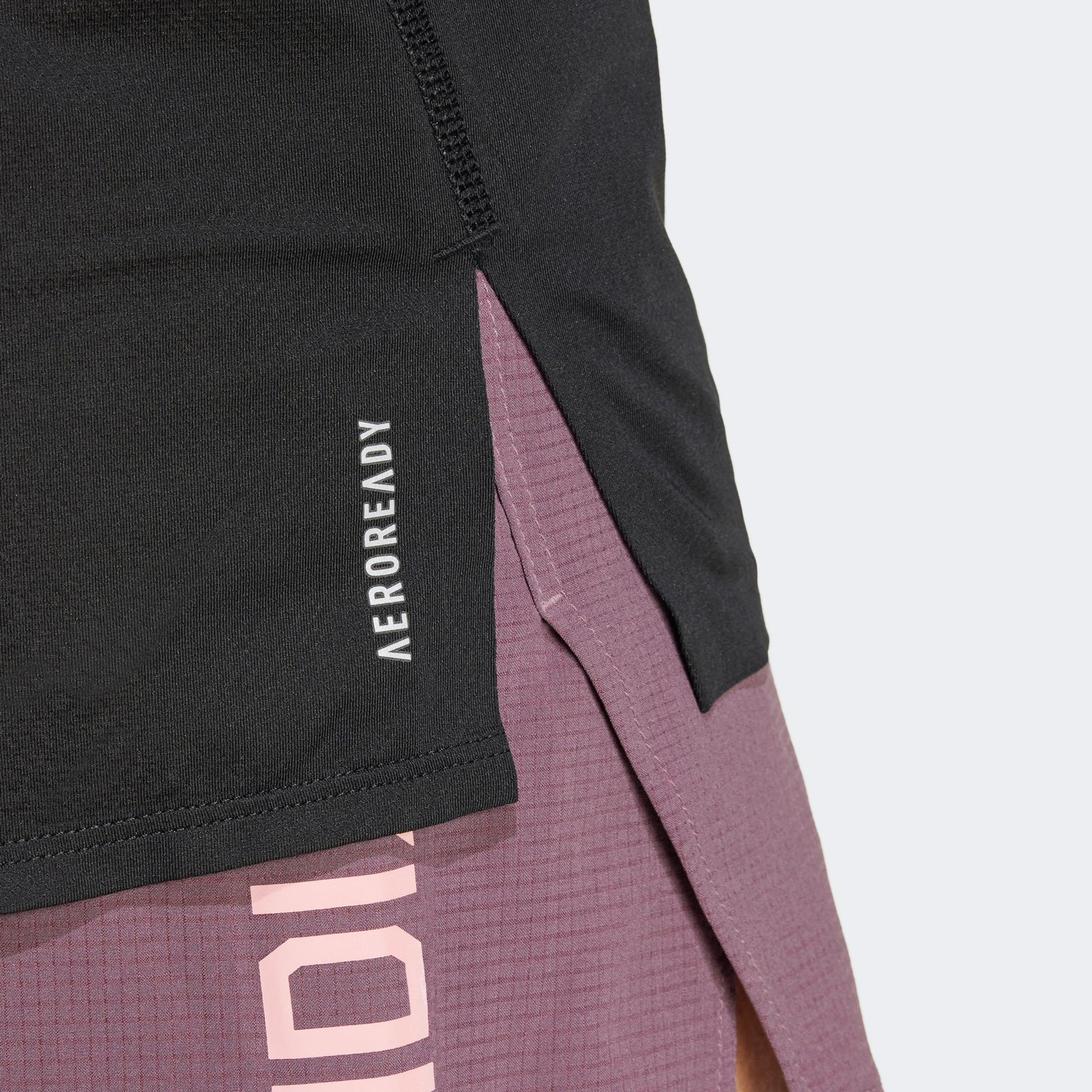 adidas Adizero Erkek Siyah Koşu T-Shirt