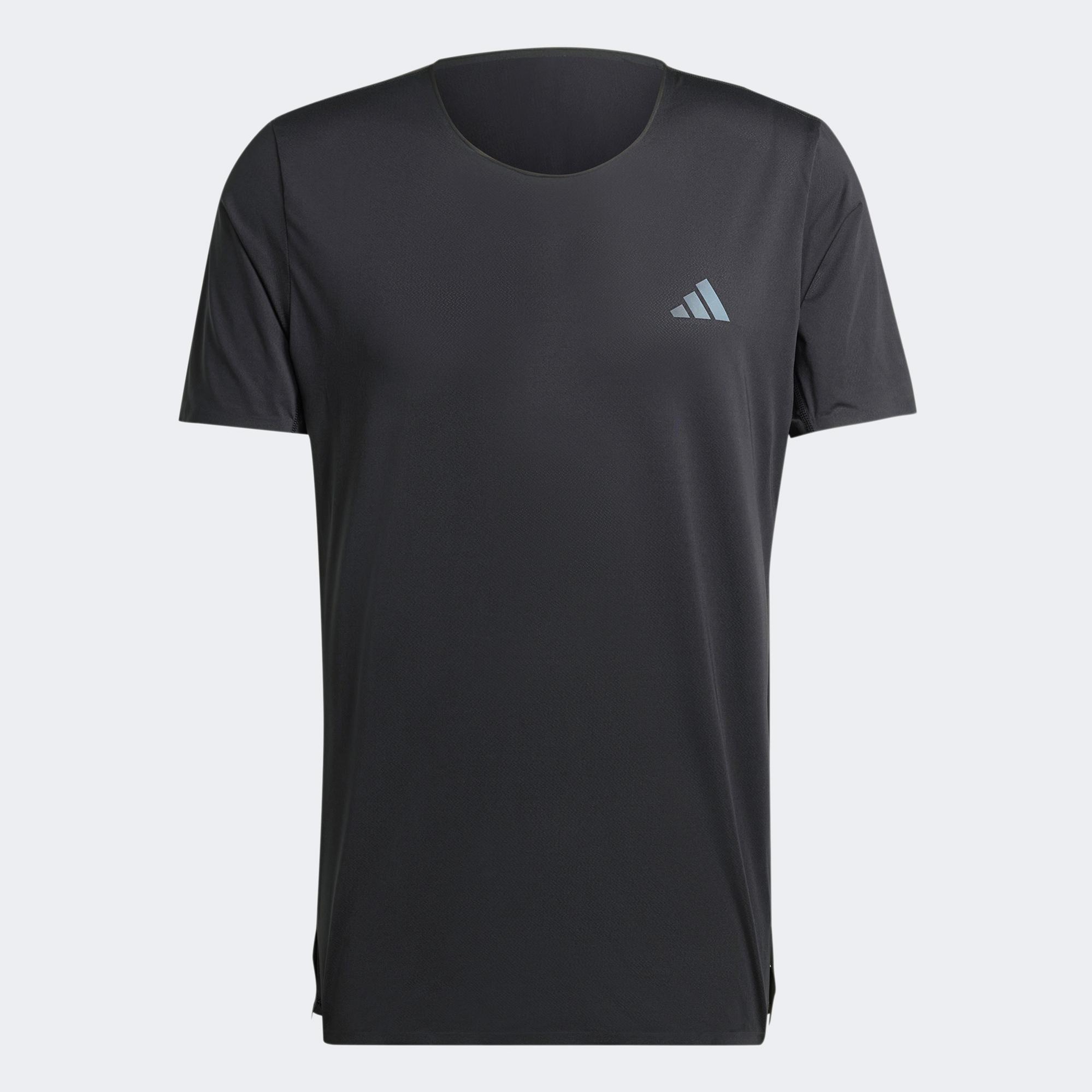 adidas Adizero Erkek Siyah Koşu T-Shirt
