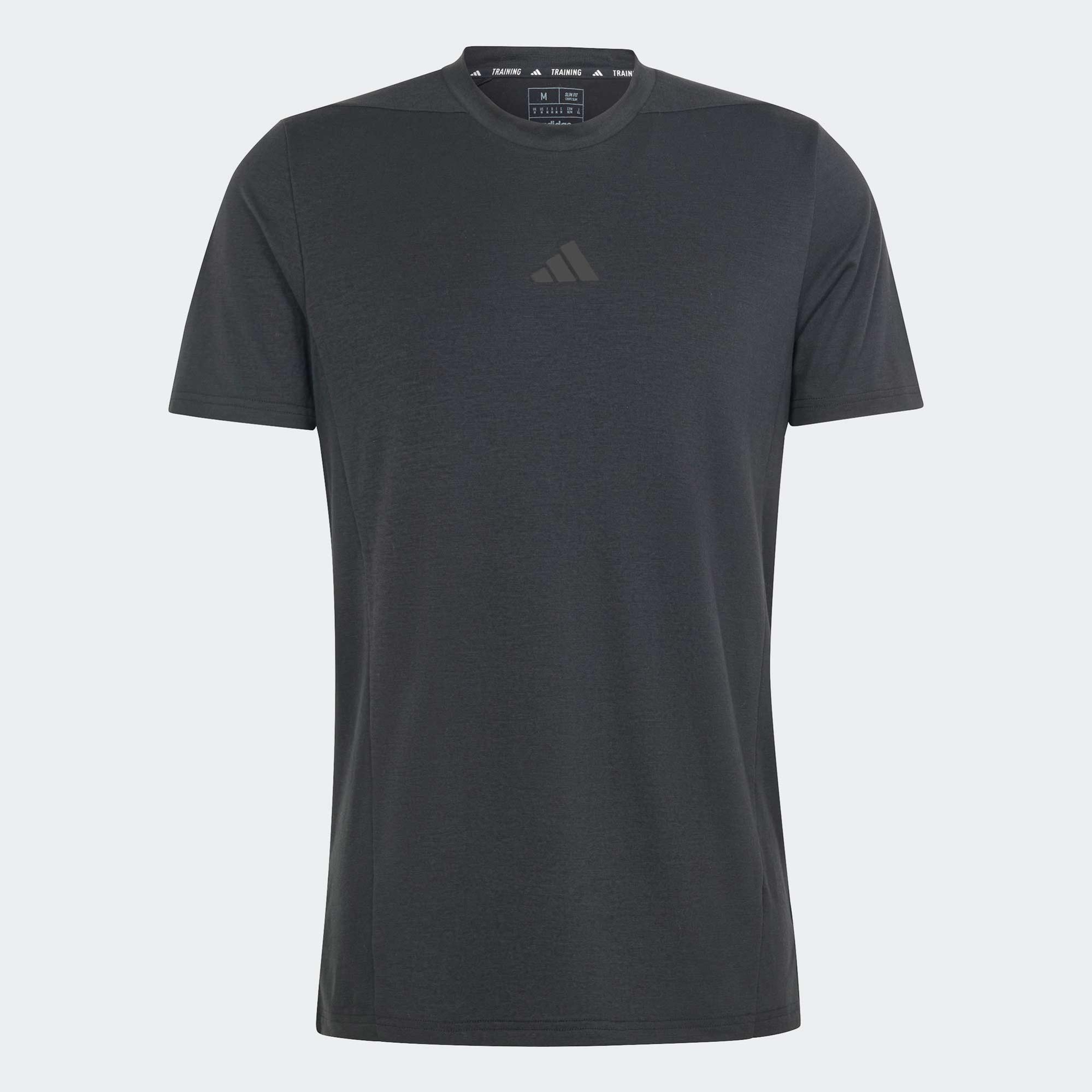 adidas Erkek Siyah Antrenman T-Shirt