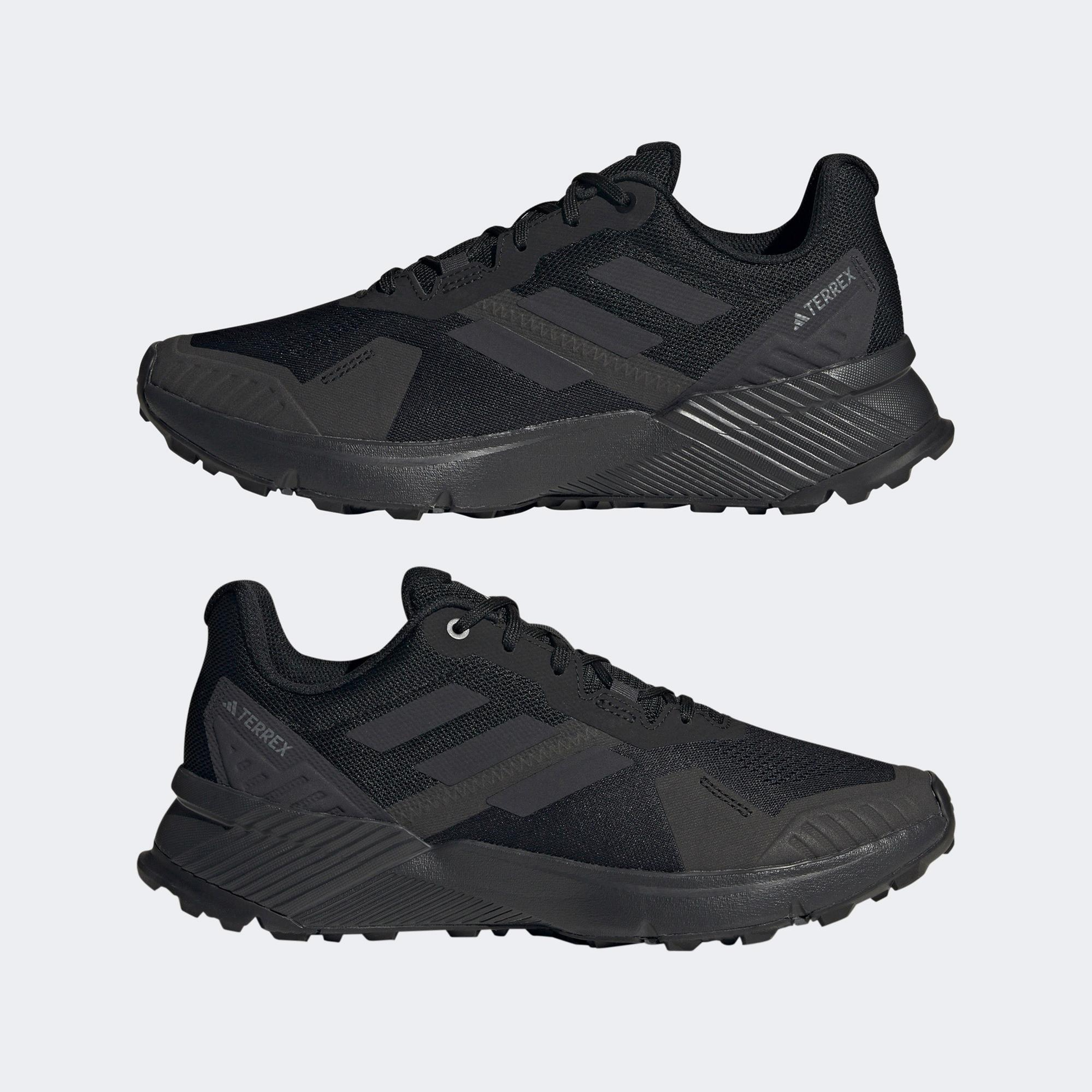 adidas Terrex Soulstride Erkek Siyah Koşu Ayakkabısı