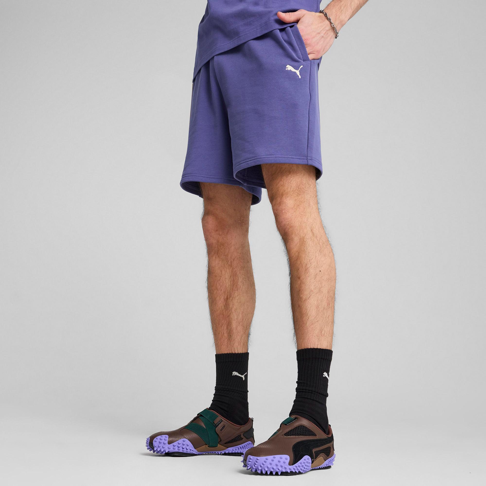 Puma Wardrobe Ess Relaxed Erkek Mavi Şort