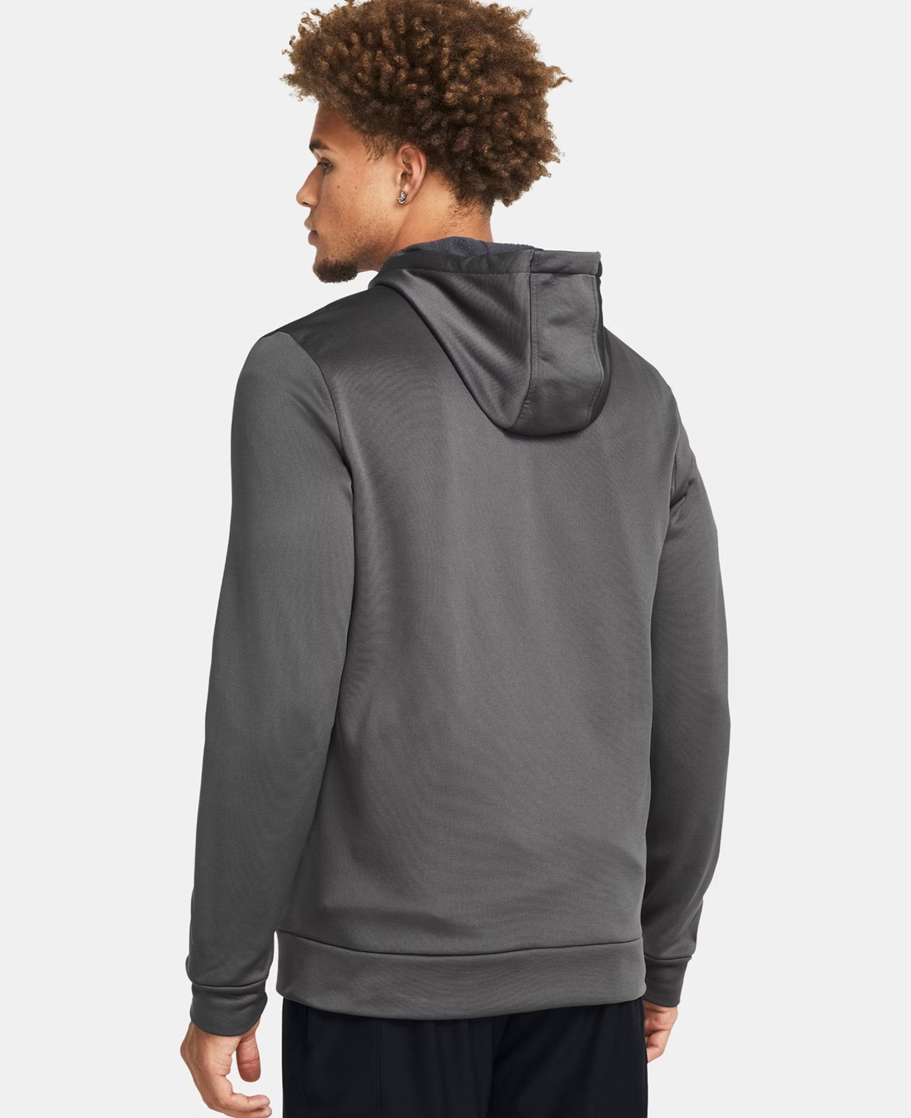 Under Armour Fleece Zipped Erkek Gri Günlük Sweatshirt