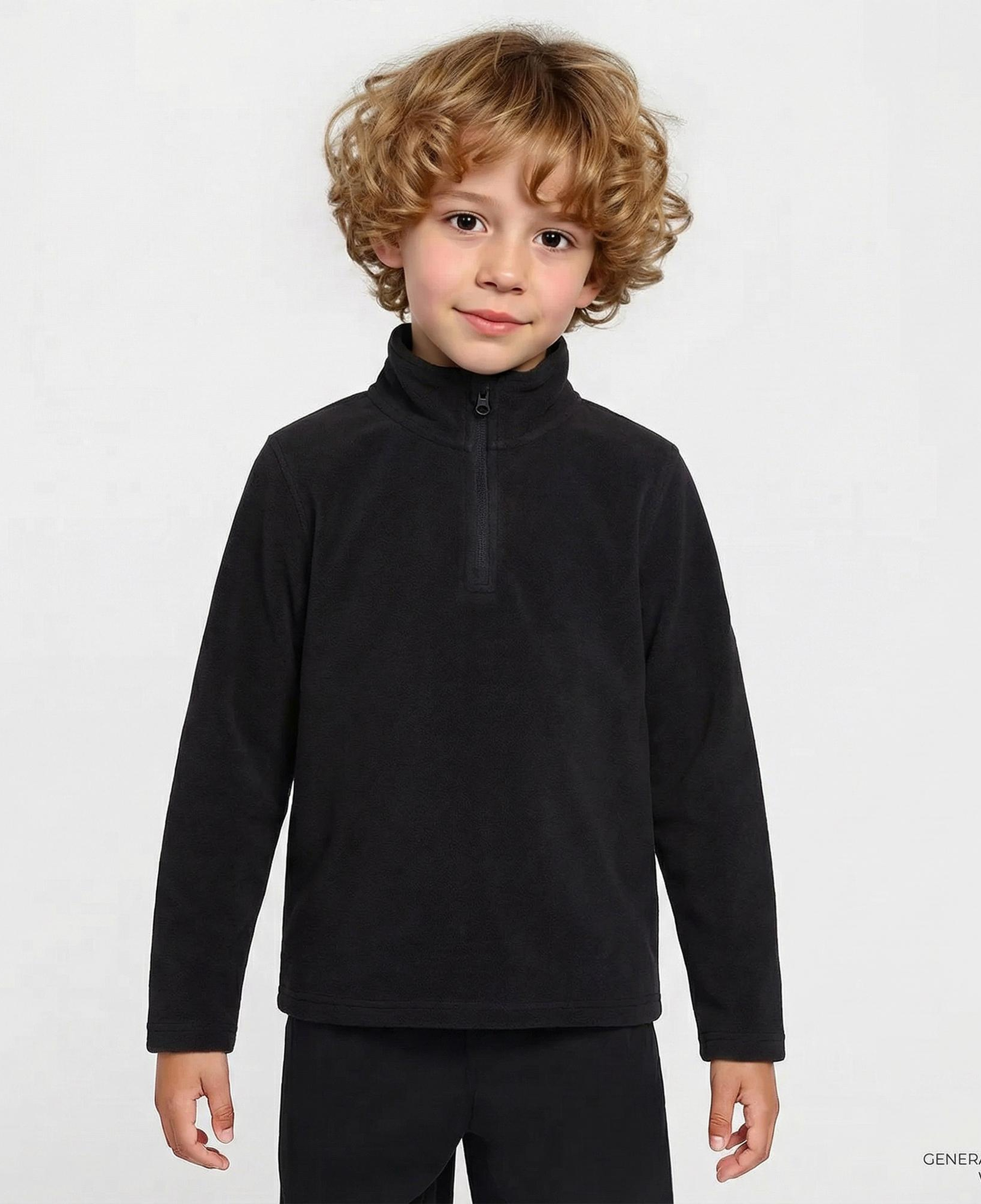 McKinley Amarillo II Çocuk Siyah Polar Üst