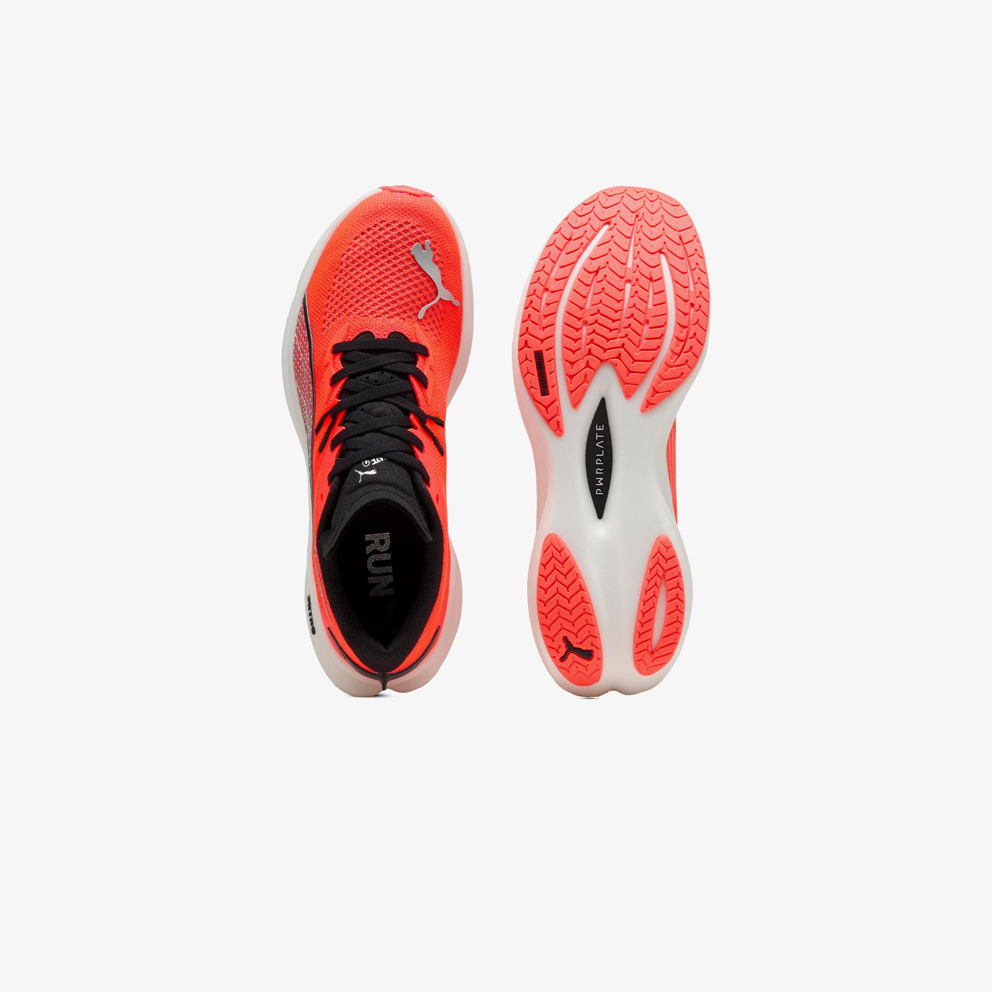 Puma Deviate Nitro 3 Erkek Kırmızı Koşu Ayakkabısı