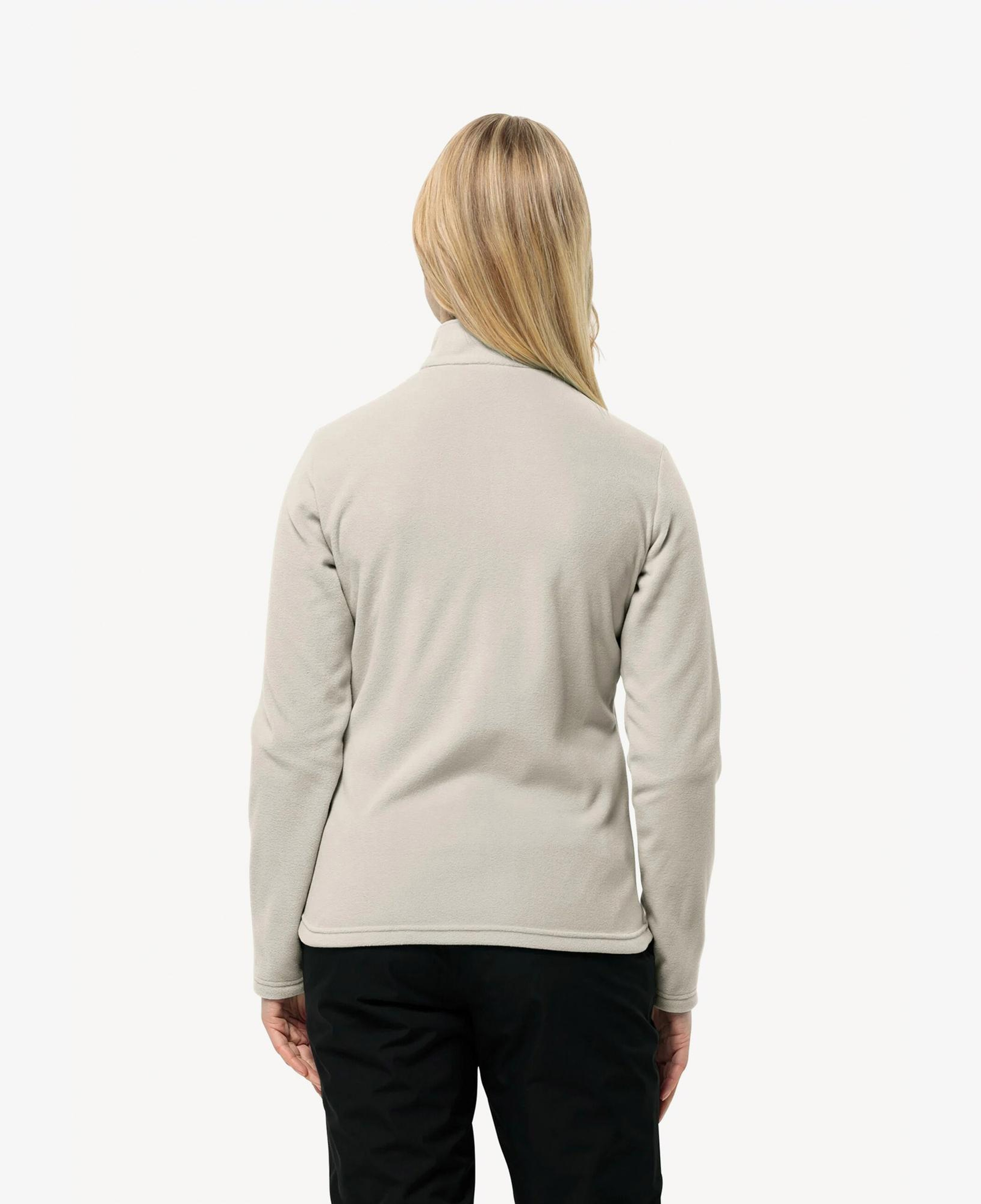 Jack Wolfskin Taunus Fz Kadın Gri Polar