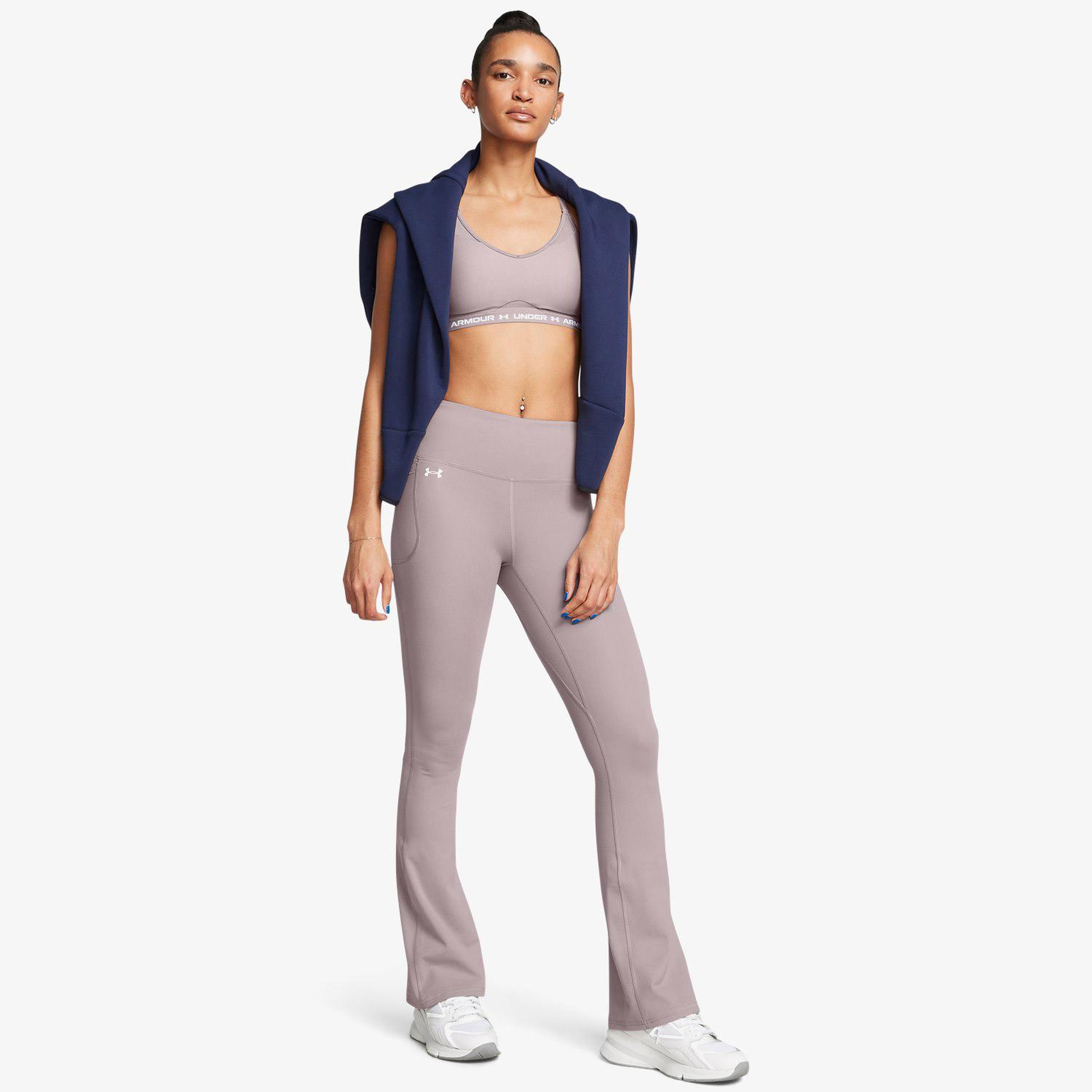 Under Armour Motion Flare Kadın Mor Tayt