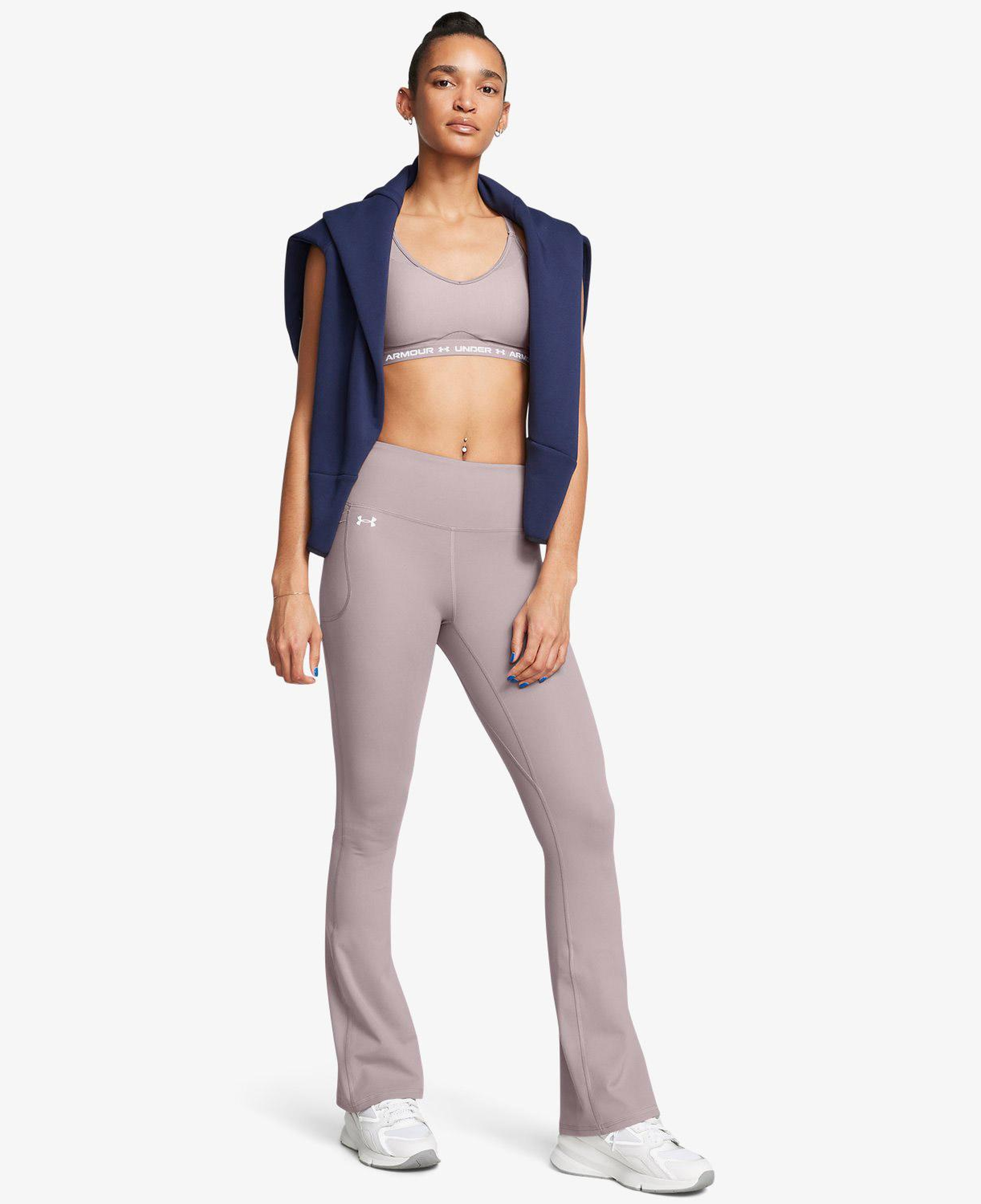 Under Armour Motion Flare Kadın Mor Tayt