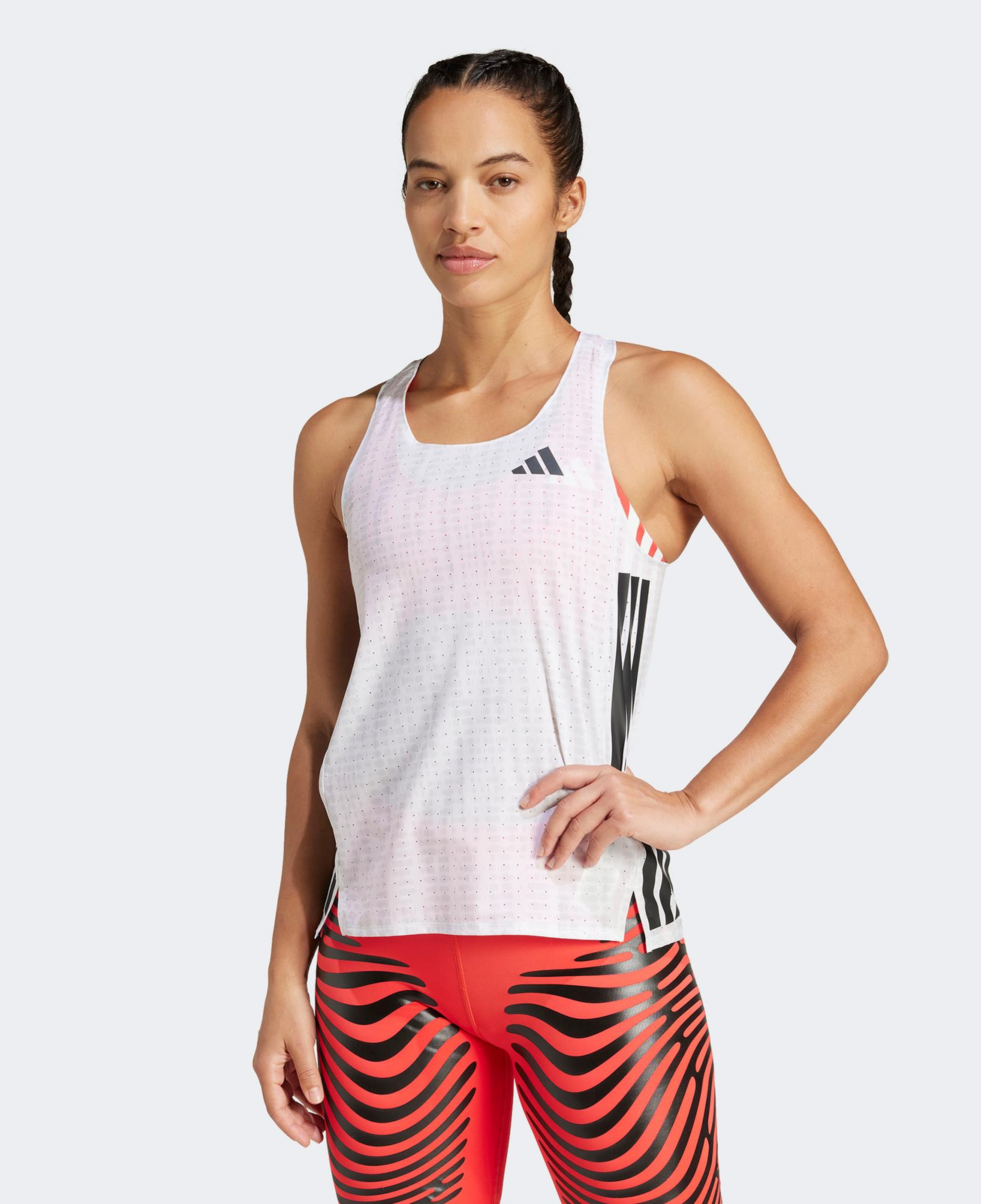 adidas Adizero Kadın Beyaz Koşu Atleti