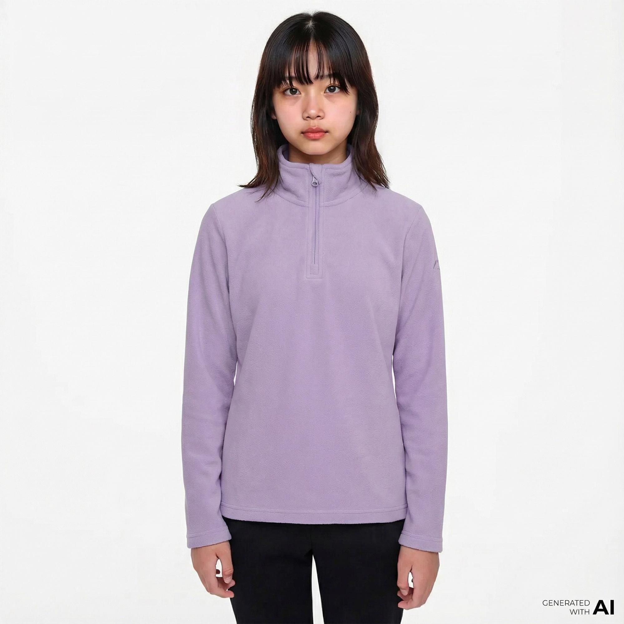 McKinley Amarillo II Çocuk Mor Polar Üst