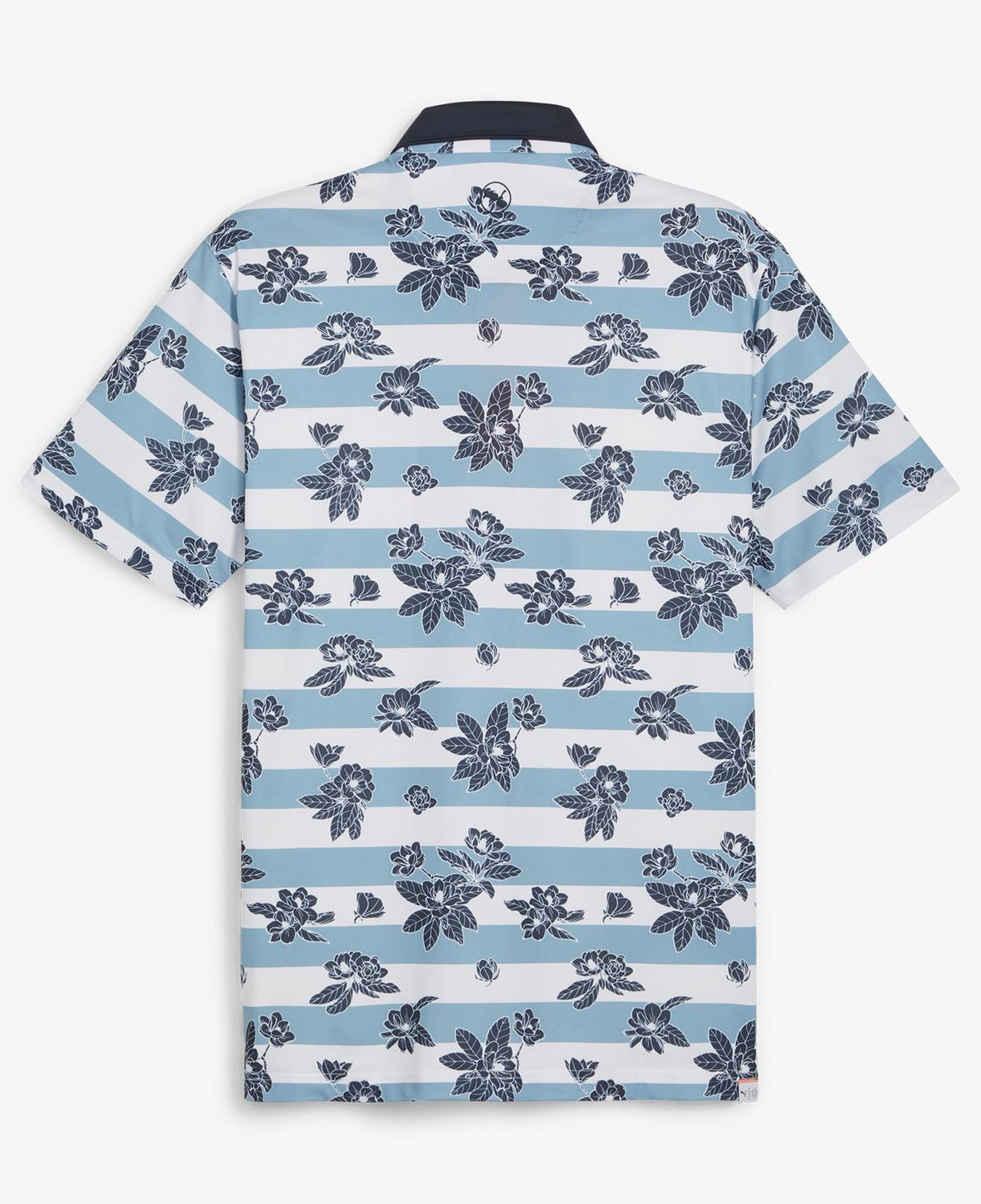 Puma Garden Pique Erkek Mavi Golf Polo T-Shirt