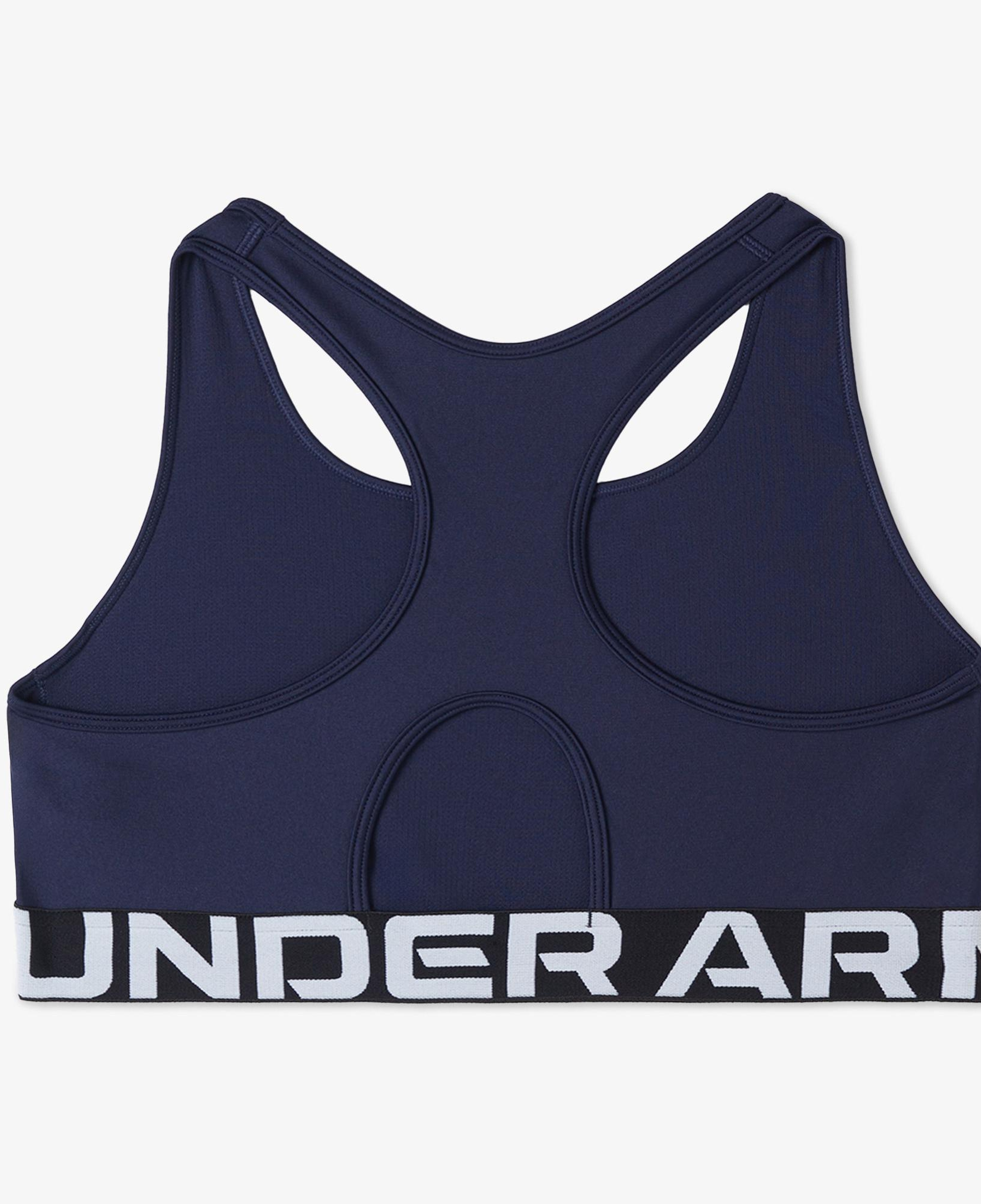 Under Armour Heat Gear Mid Kadın Lacivert Antrenman Bra