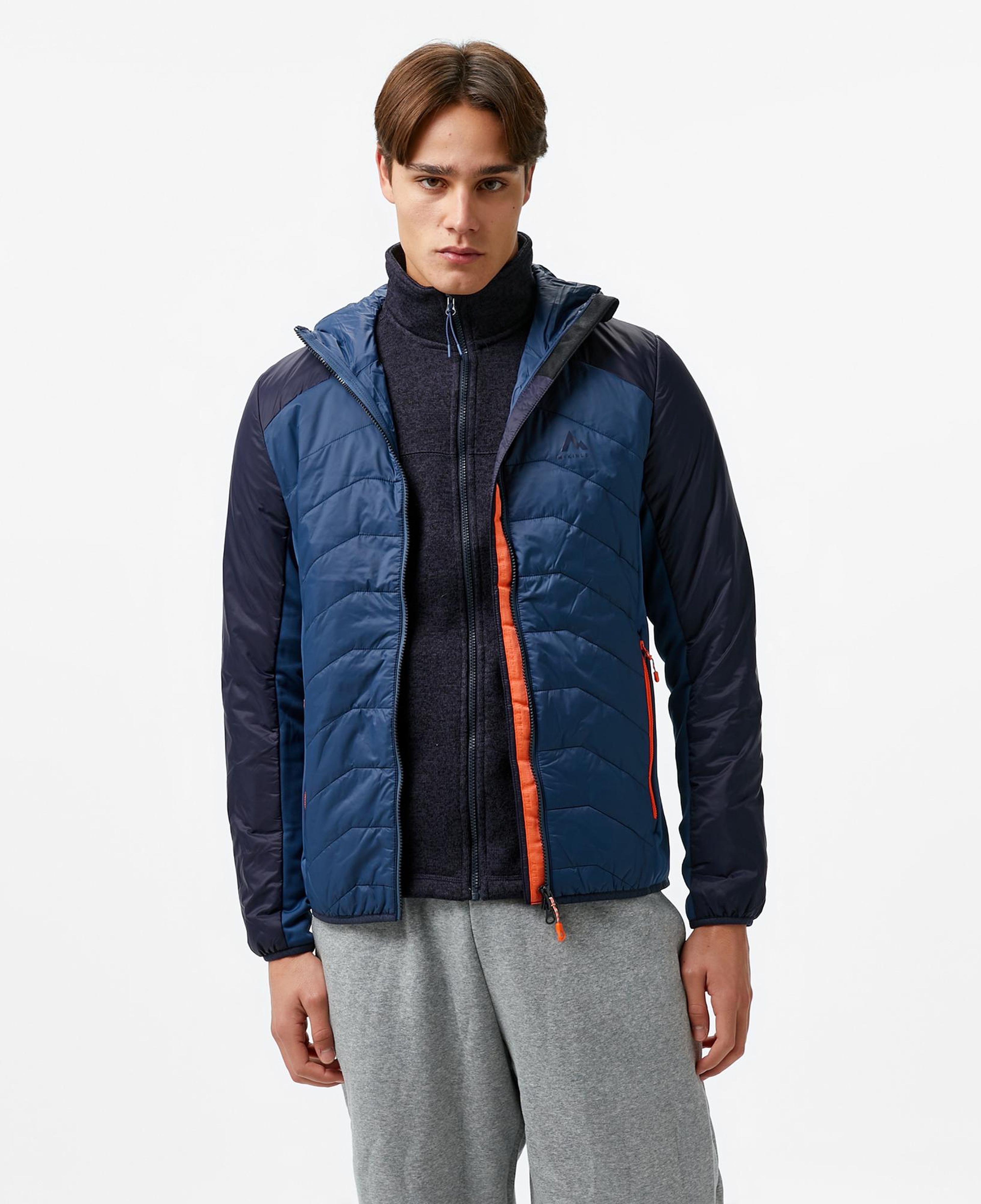 McKinley Savanna Fleece Hyb Erkek Lacivert Outdoor Mont