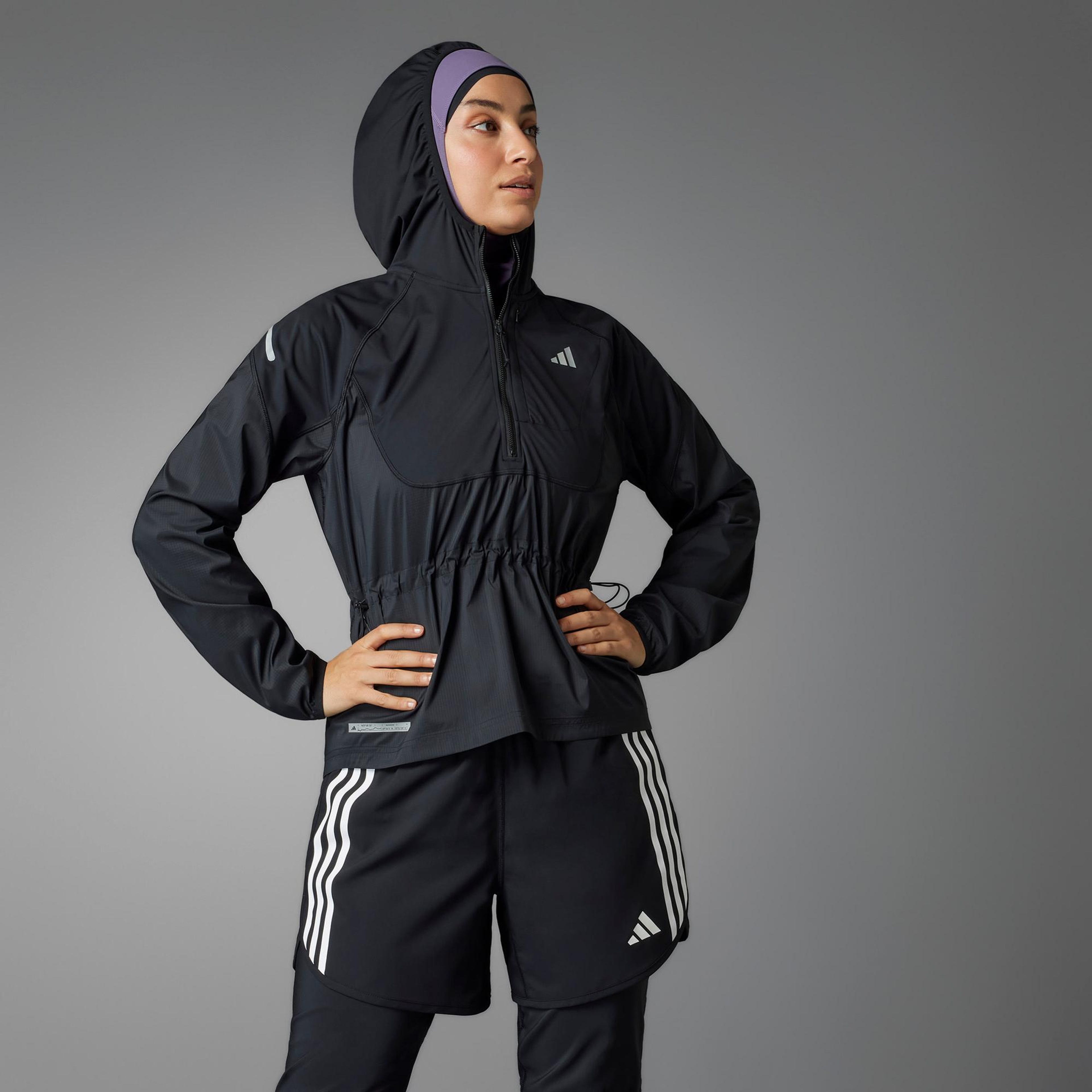 adidas Running Ultimate Kadın Siyah Koşu Ceketi