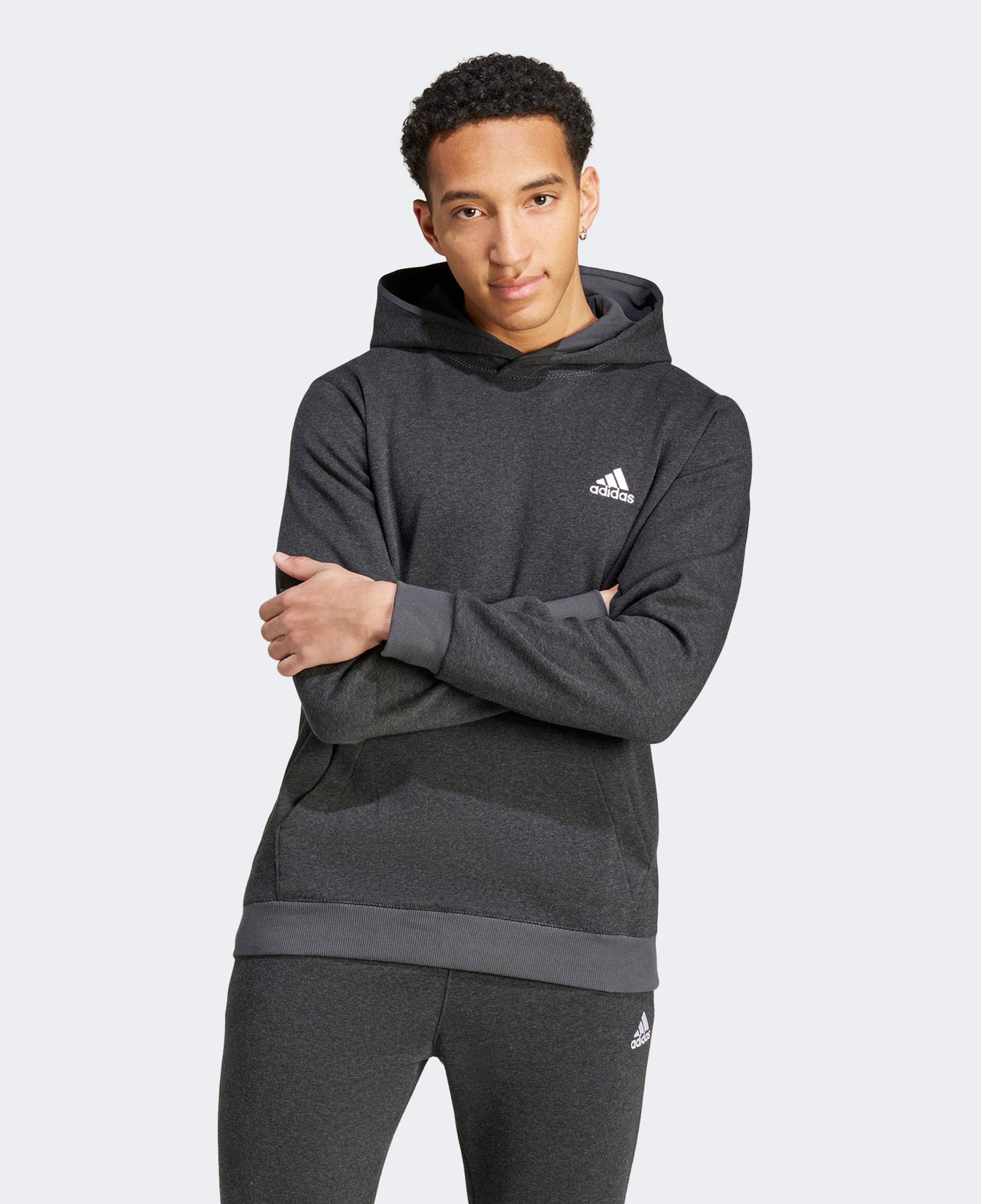 adidas MEL Erkek Siyah Günlük Sweatshirt
