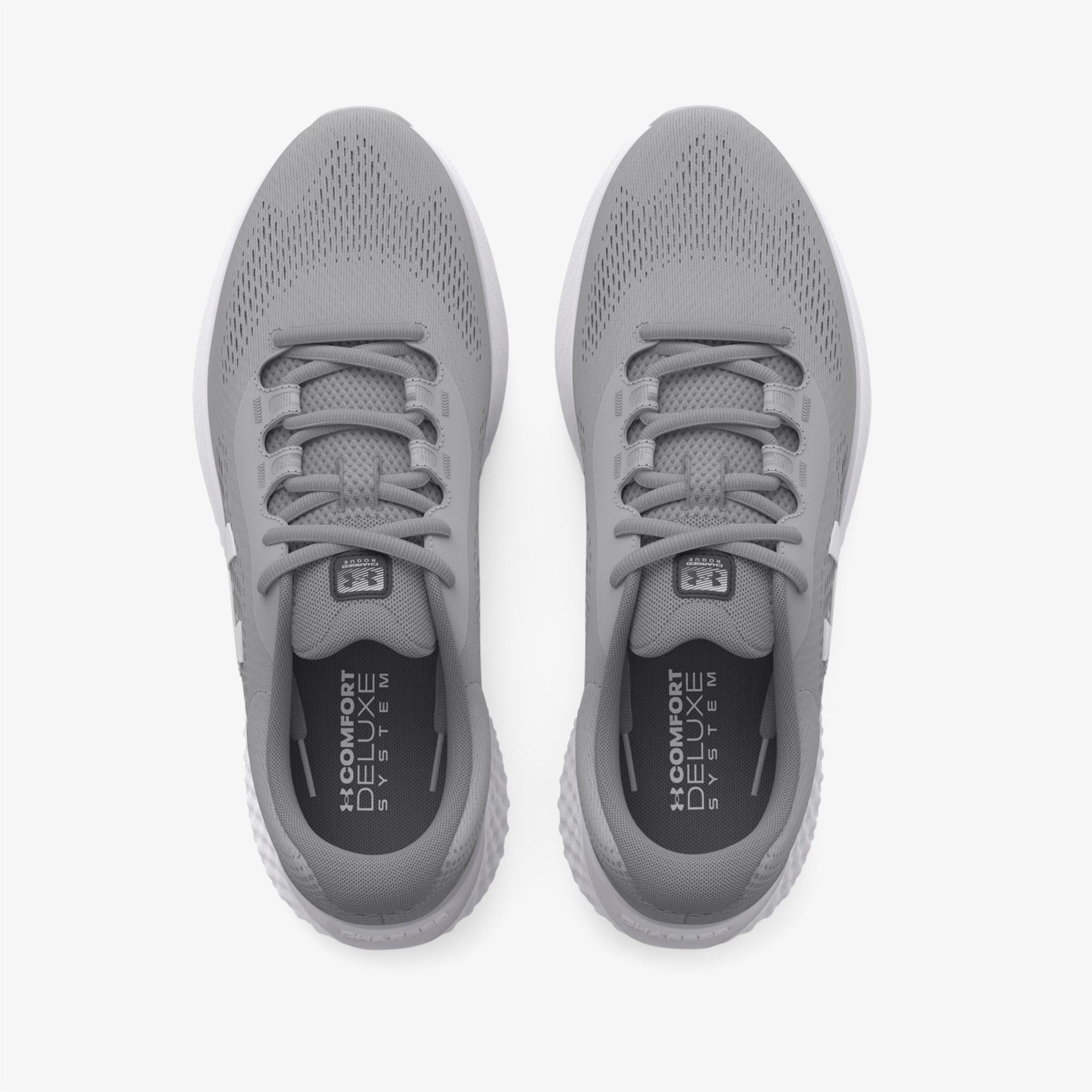 Under Armour Rogue 4 Erkek Gri Koşu Ayakkabısı