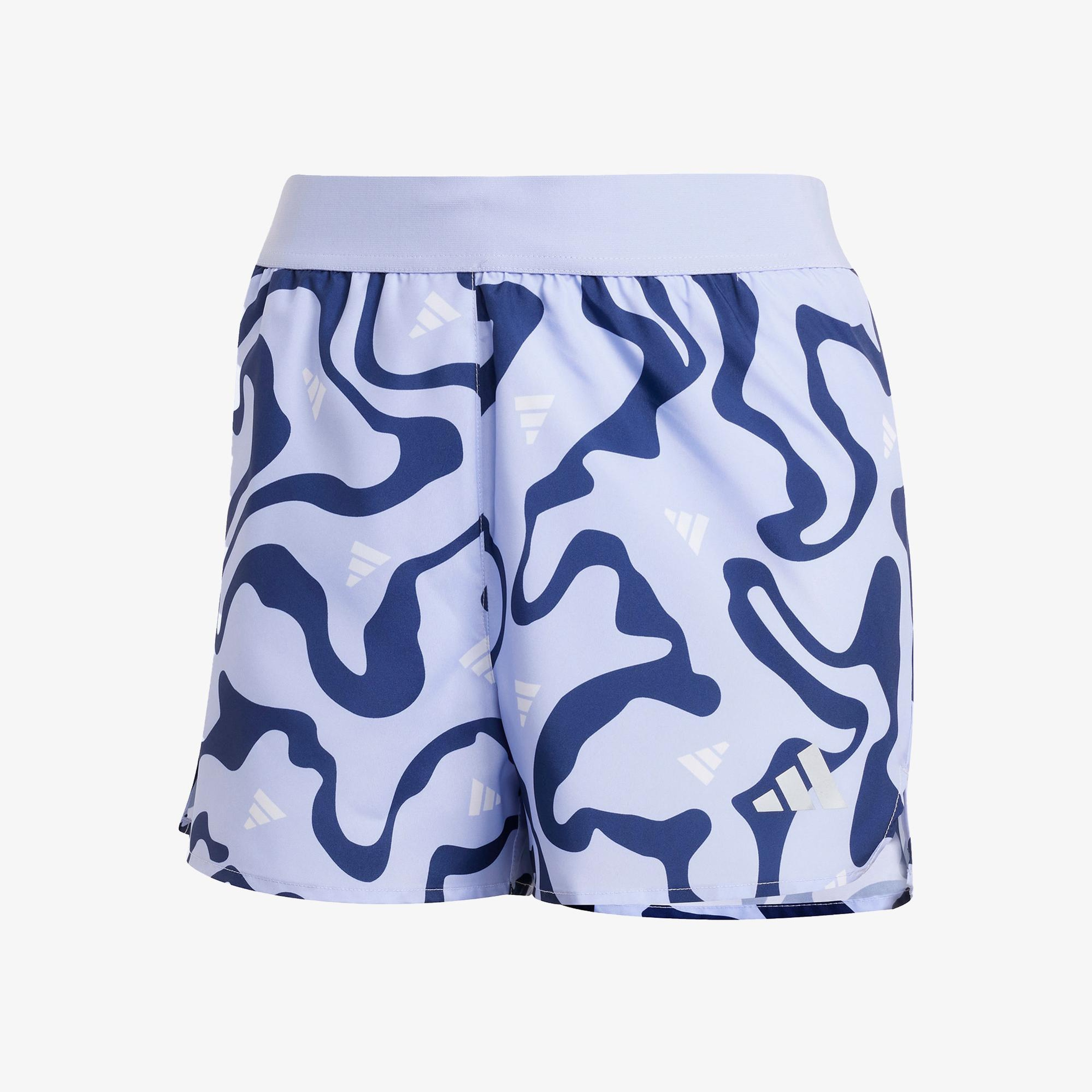 adidas Run it Bl Kadın Mor Koşu Şortu