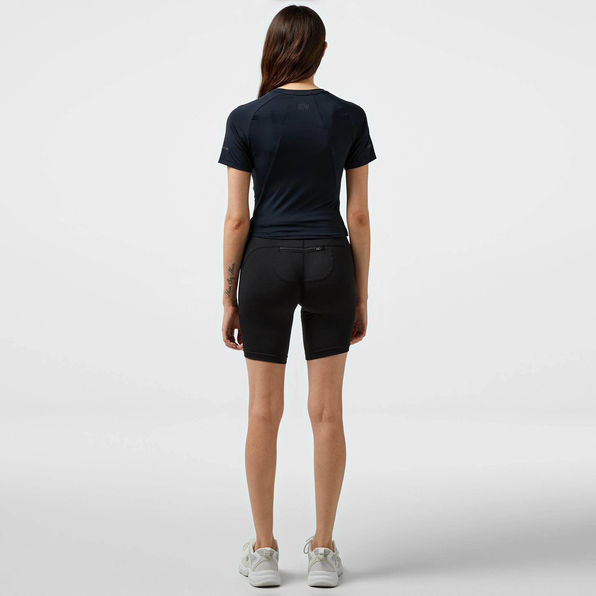 Energetics Portia Kadın Kısa Siyah Koşu Taytı