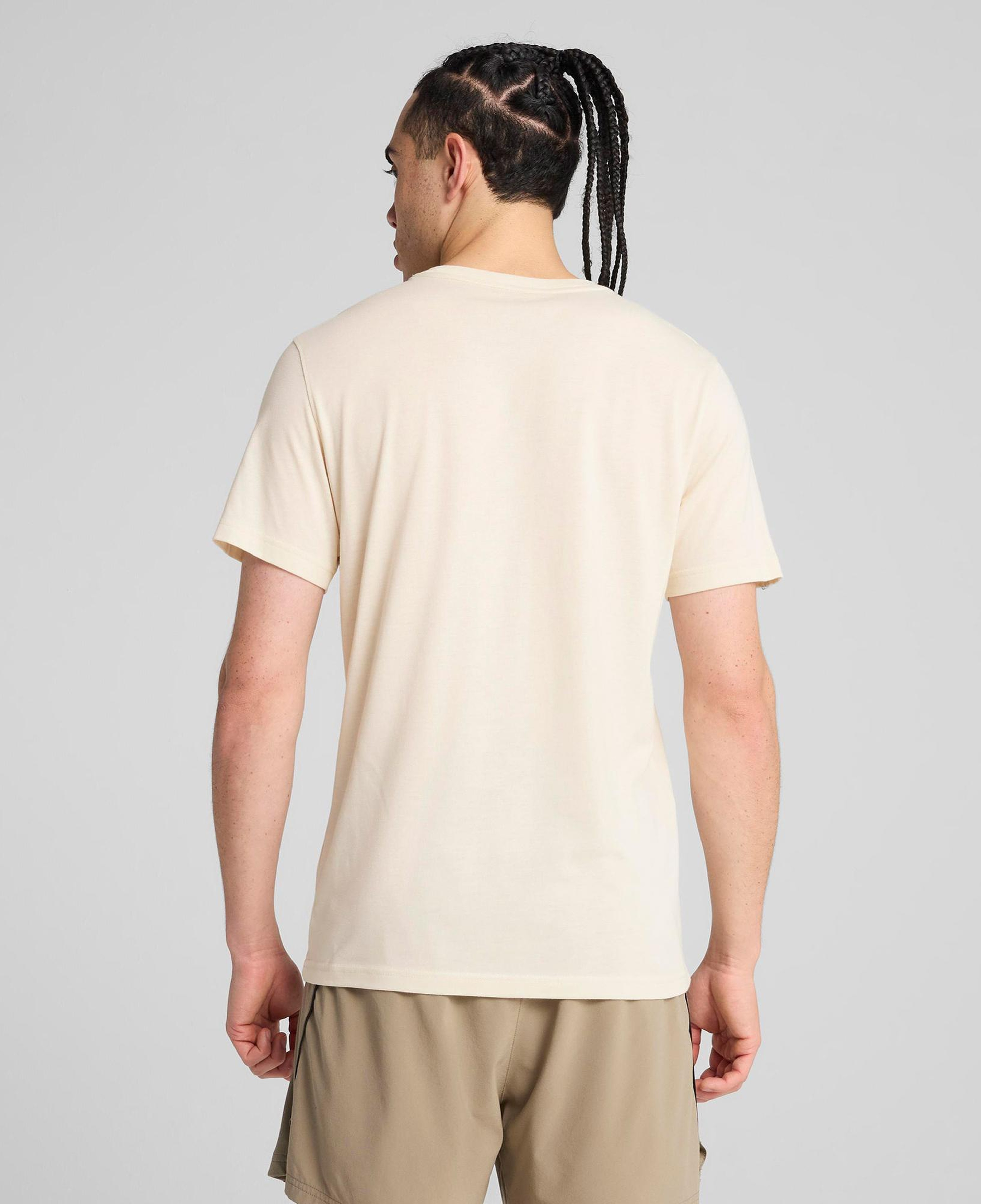 Puma Graphics Seasons Erkek Krem T-Shirt