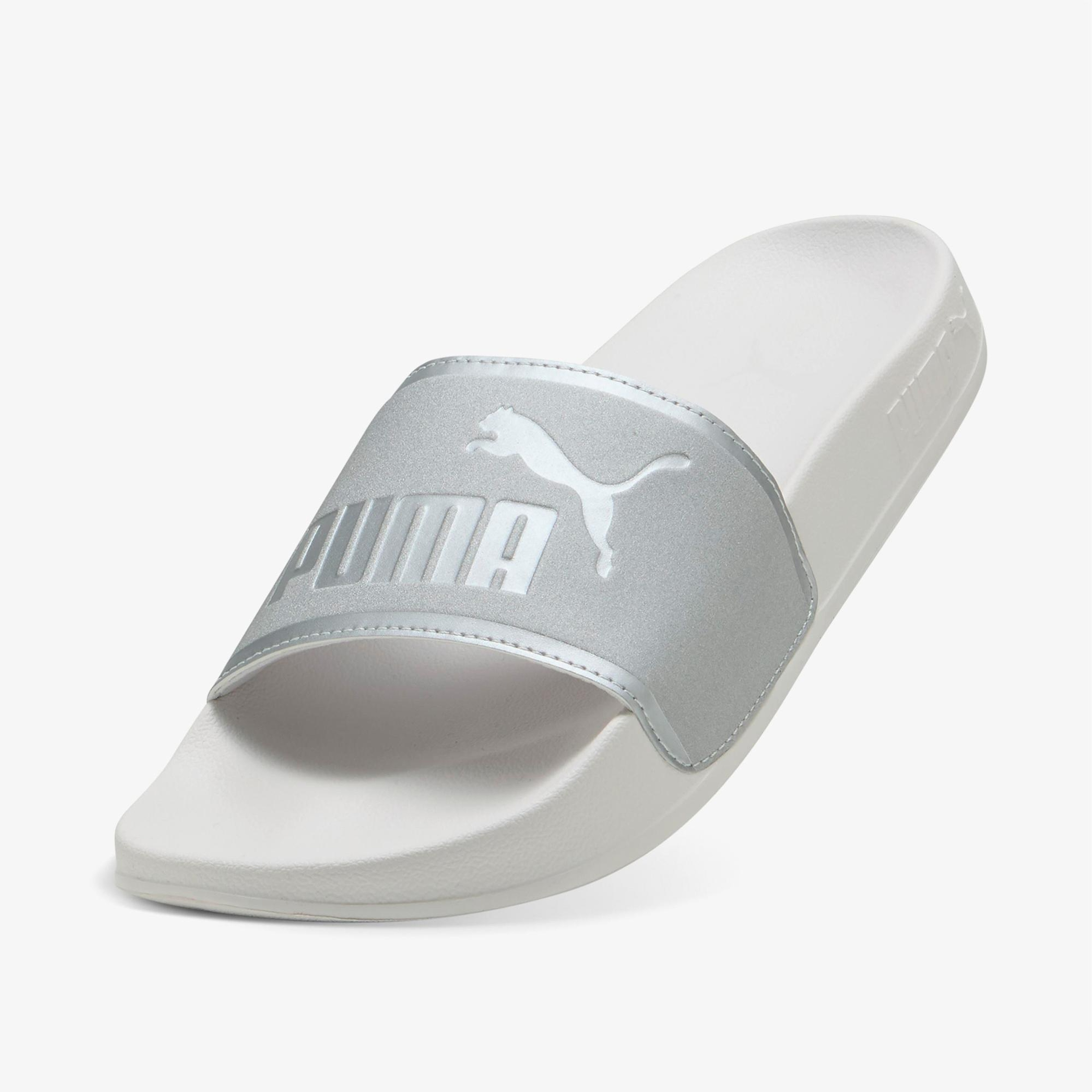 Puma Leadcat 2 0 Aqua Metallics Kadın Gri Terlik