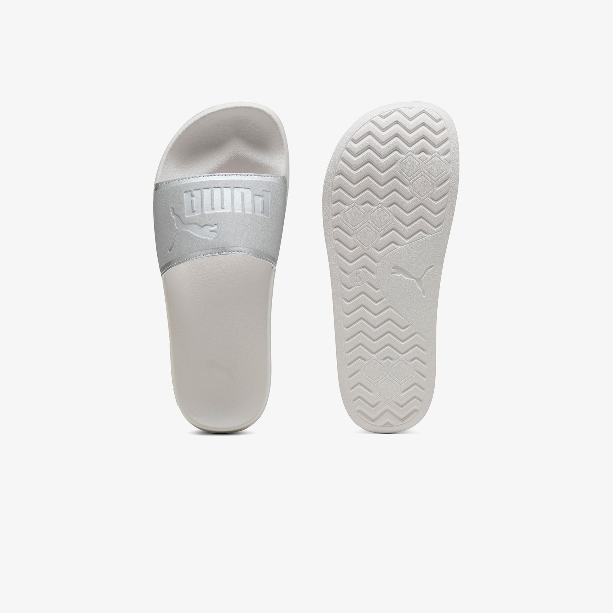 Puma Leadcat 2 0 Aqua Metallics Kadın Gri Terlik