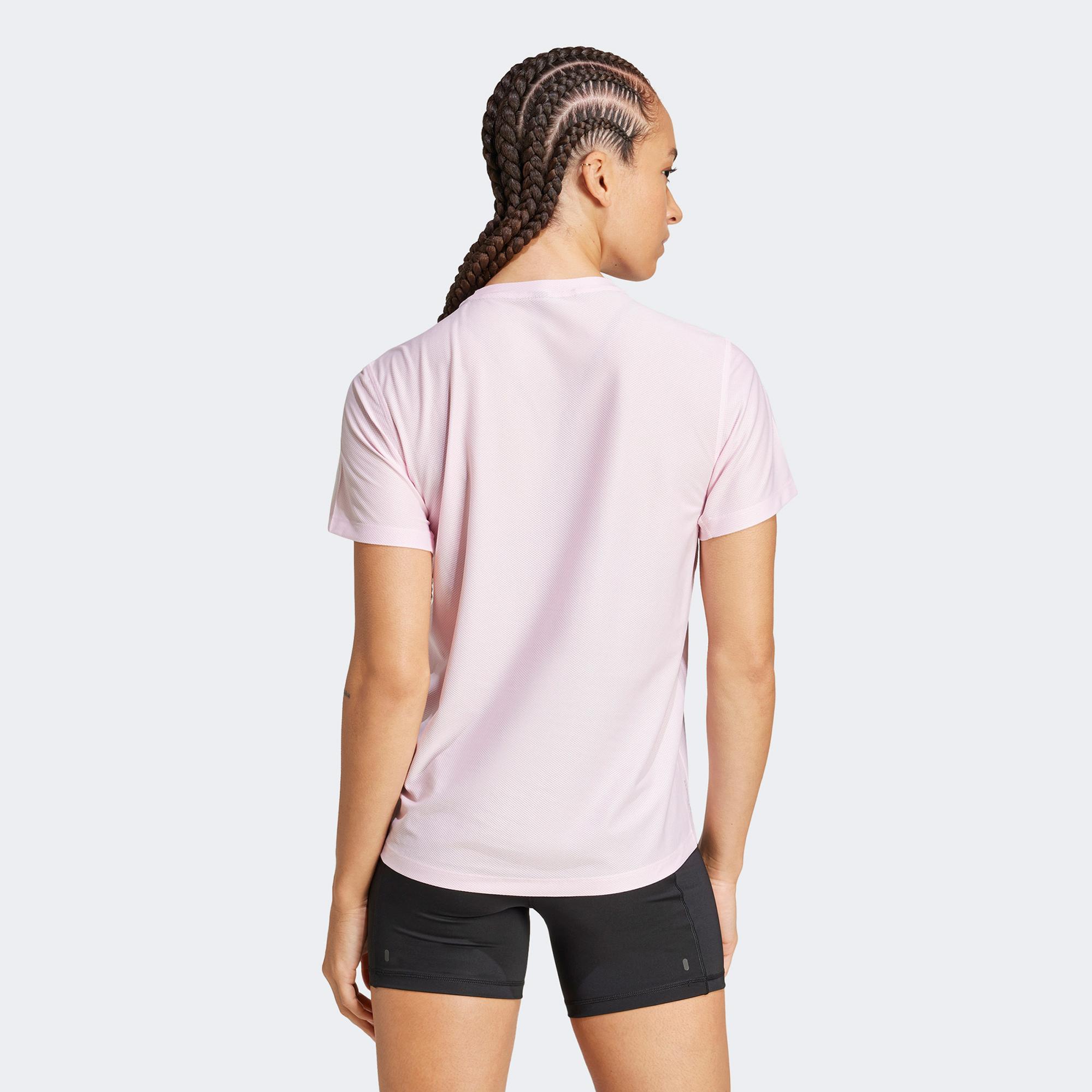 adidas Own The Run Kadın Pembe Koşu T-Shirt